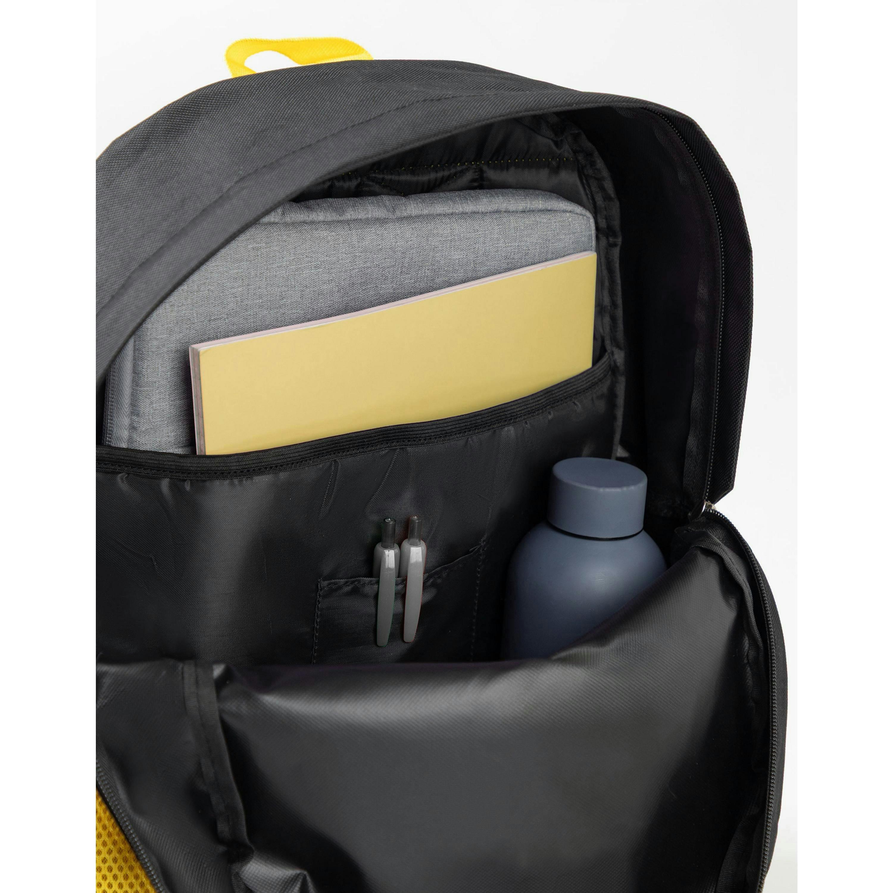 Nirvana Unisex Black Logo Backpack (One Size) by Vanilla Underground , view 5 of 6
