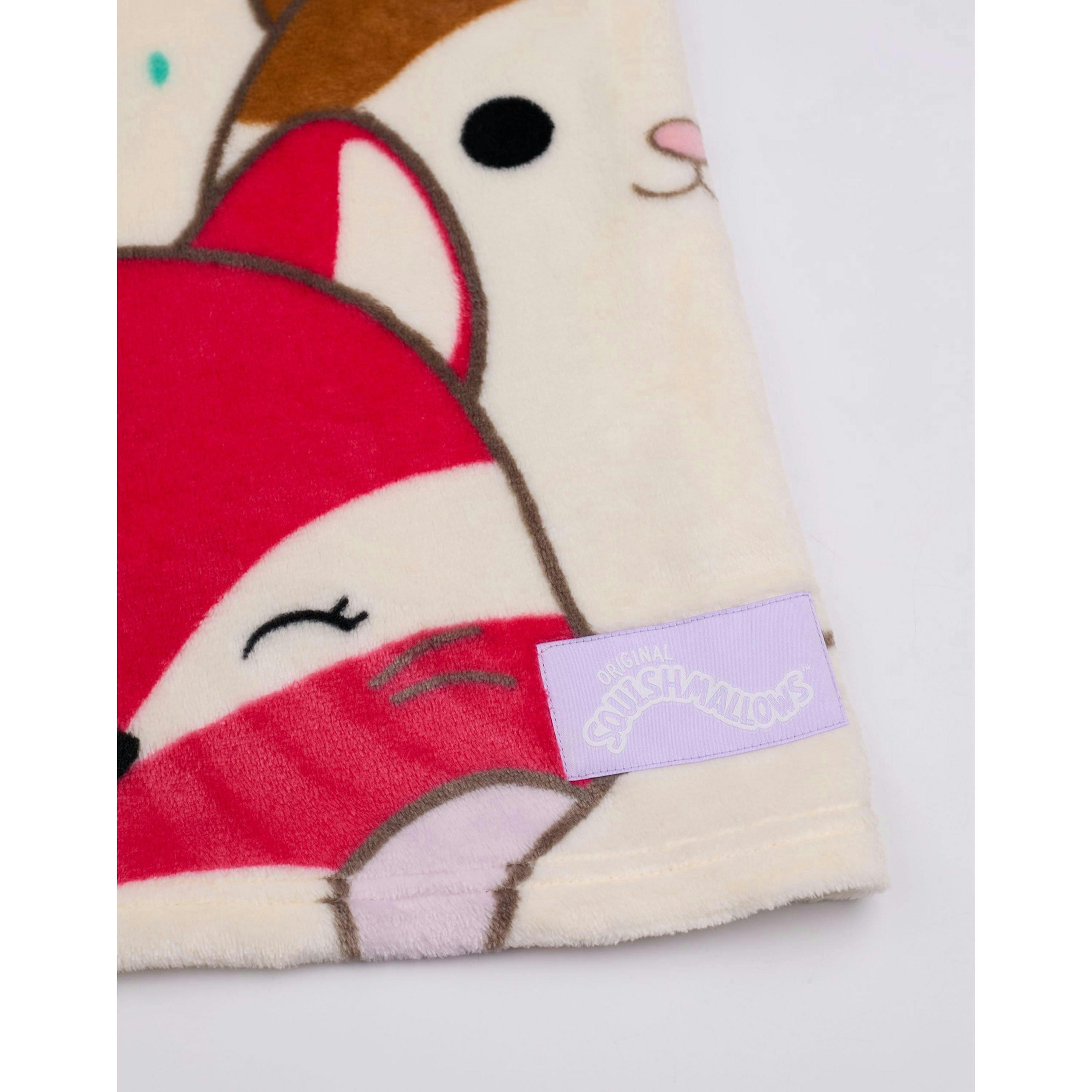Squishmallows Girls Multicoloured Character AOP Blanket Hoodie (One Size) by Vanilla Underground , view 4 of 6