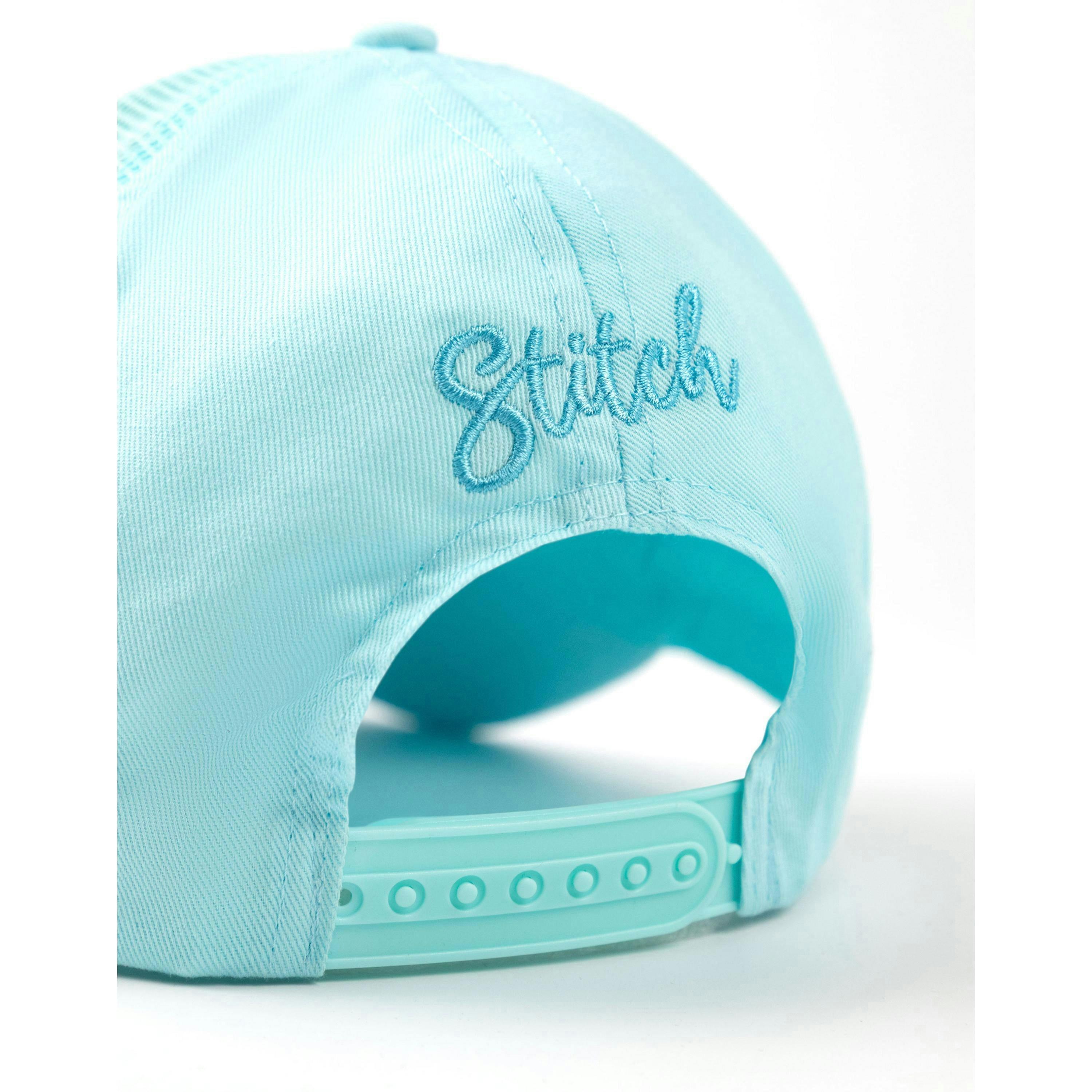 Disney Girls Blue Lilo & Stitch Adjustable Curved Peak Cap (One Size) by Vanilla Underground , view 2 of 6