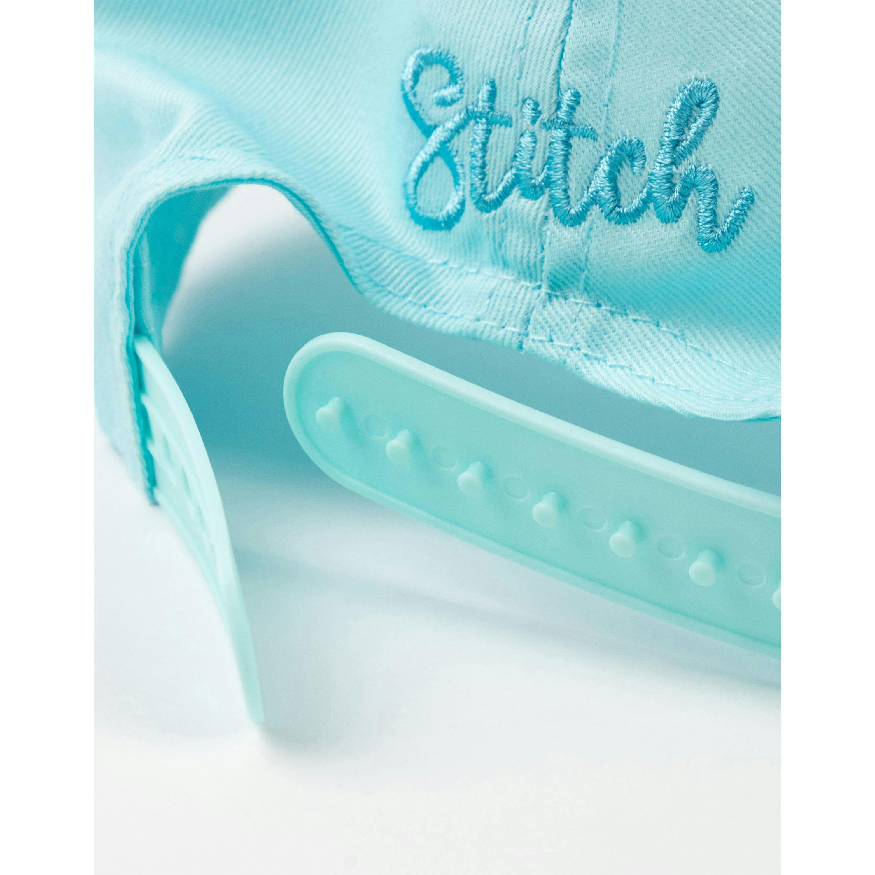 Disney Girls Blue Lilo & Stitch Adjustable Curved Peak Cap (One Size) by Vanilla Underground , view 5 of 6