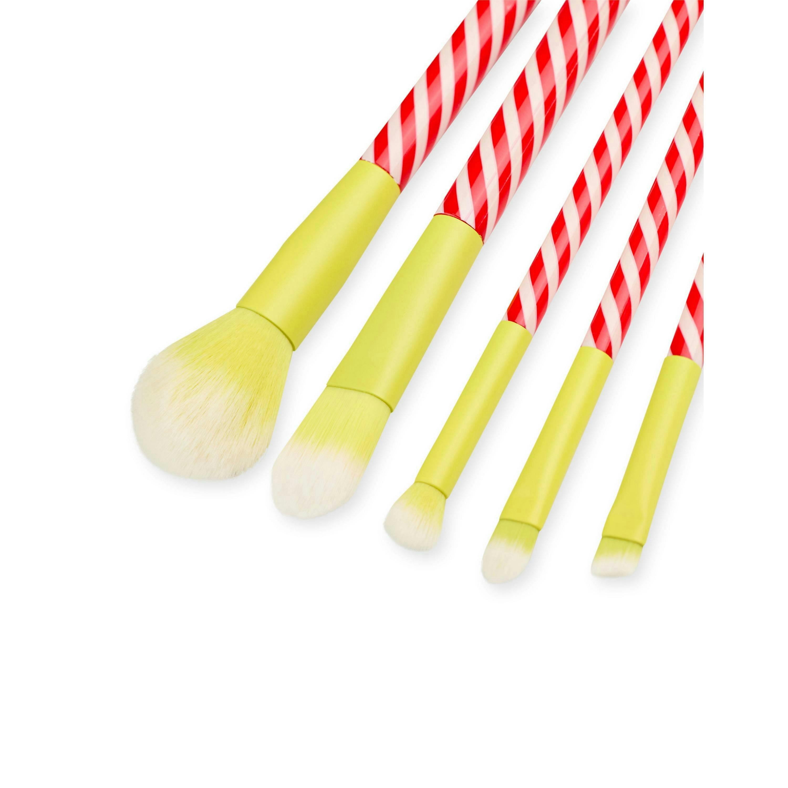 The Grinch Womens Green Character Face Makeup Brush Set (One Size) by Vanilla Underground , view 5 of 6