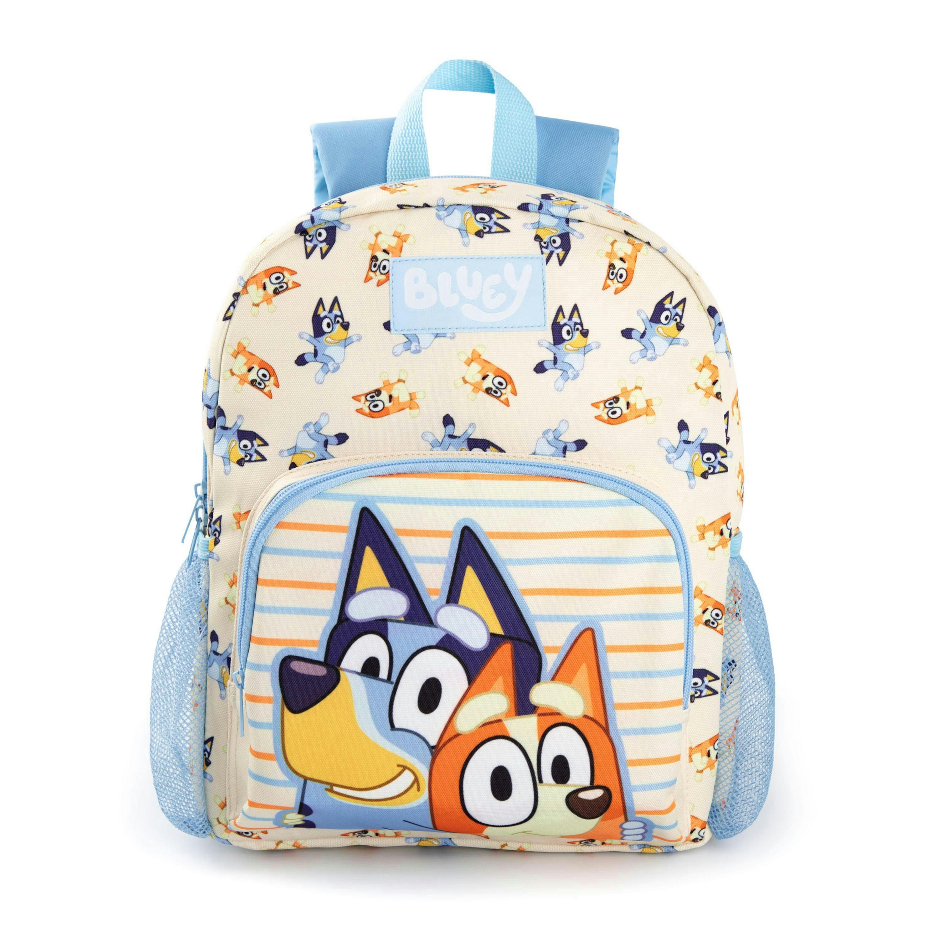 Bluey Unisex Kids Multicoloured Character Backpack (One Size) by Vanilla Underground , view 1 of 6