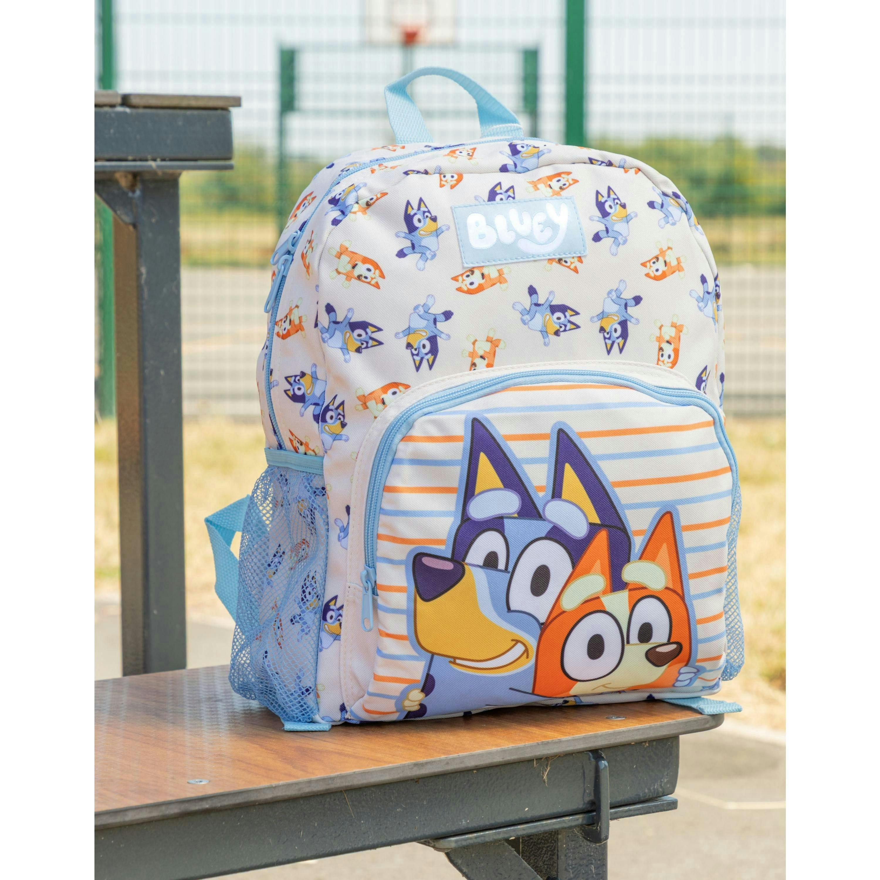 Bluey Unisex Kids Multicoloured Character Backpack (One Size) by Vanilla Underground , view 5 of 6