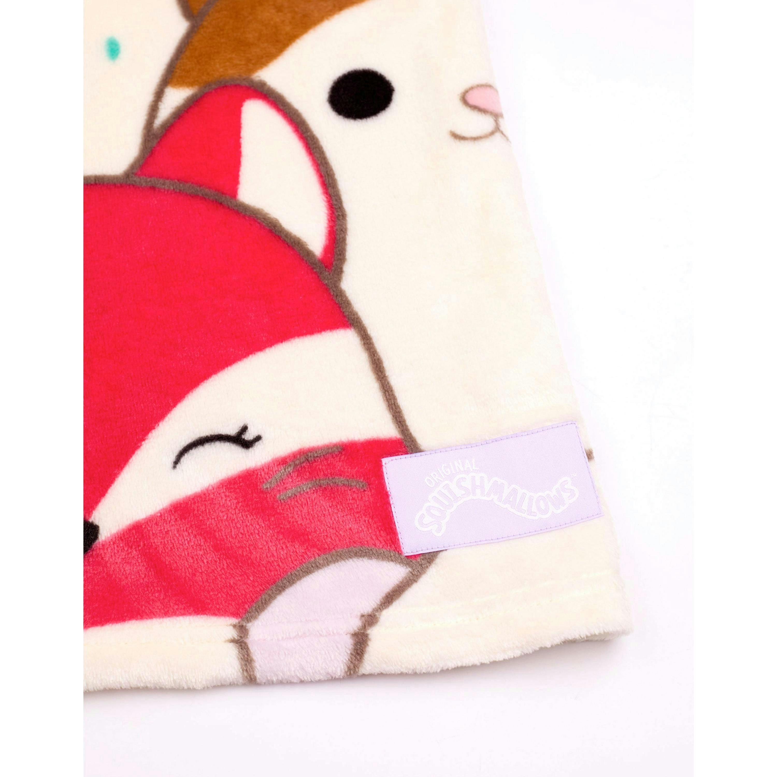Squishmallows Womens Multicoloured Multi Character Blanket Hoodie (One Size) by Vanilla Underground , view 4 of 6