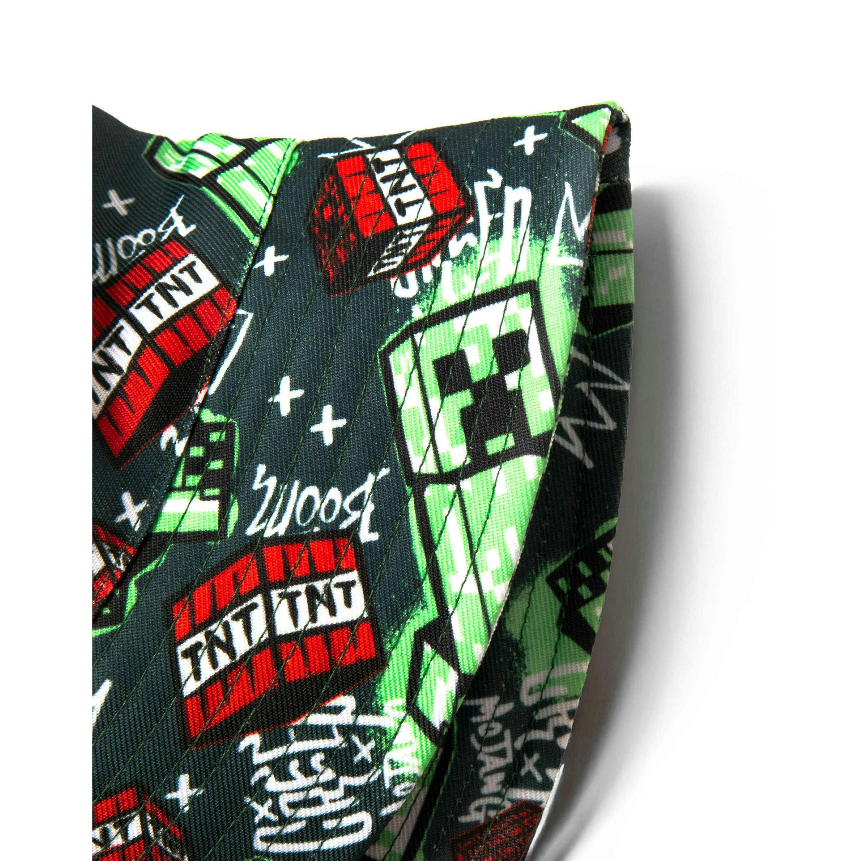Minecraft Unisex Kids Multicoloured Creeper Bucket Hat (One Size) by Vanilla Underground , view 4 of 6