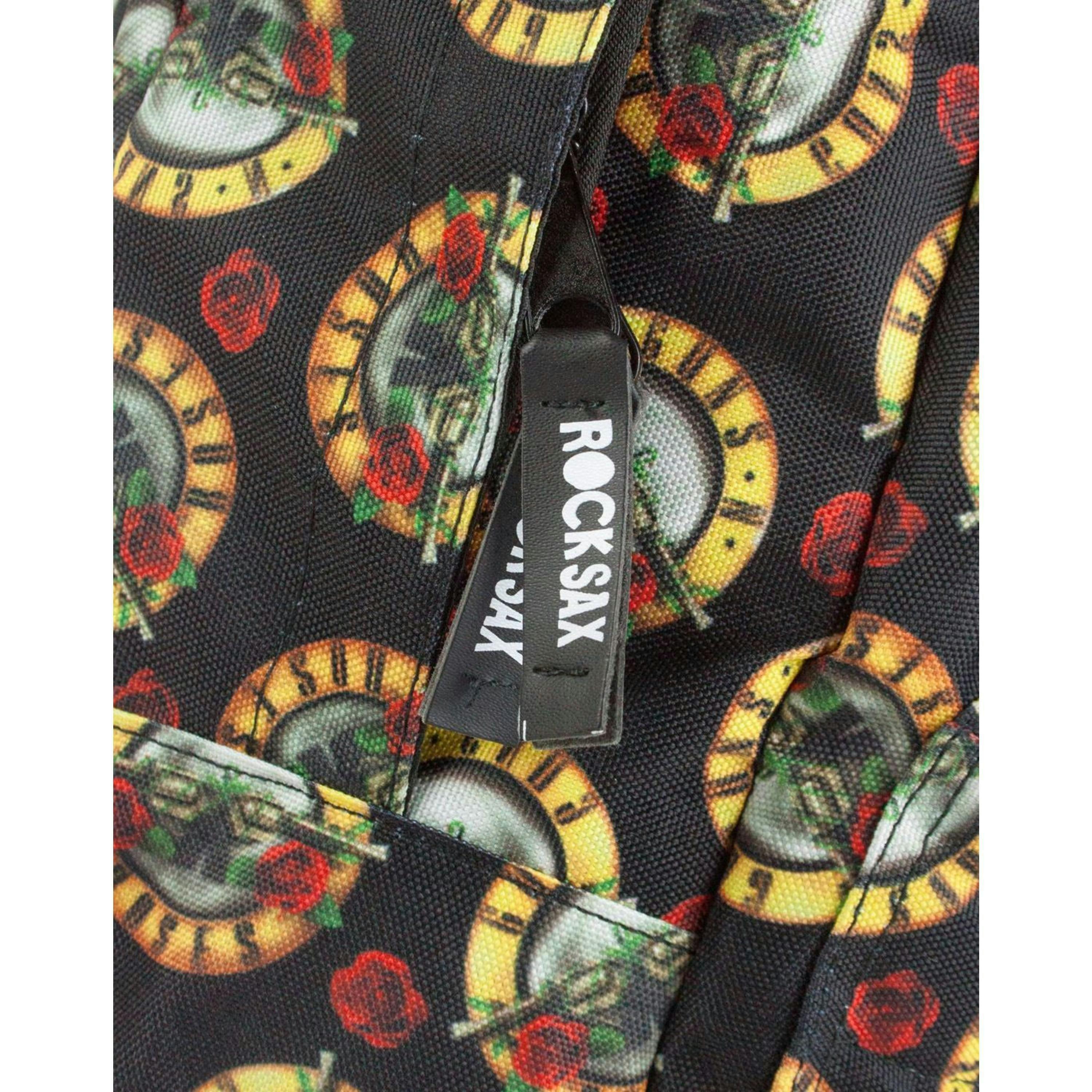 Guns N Roses Mens Black Character Backpack (One Size) by Vanilla Underground , view 3 of 4