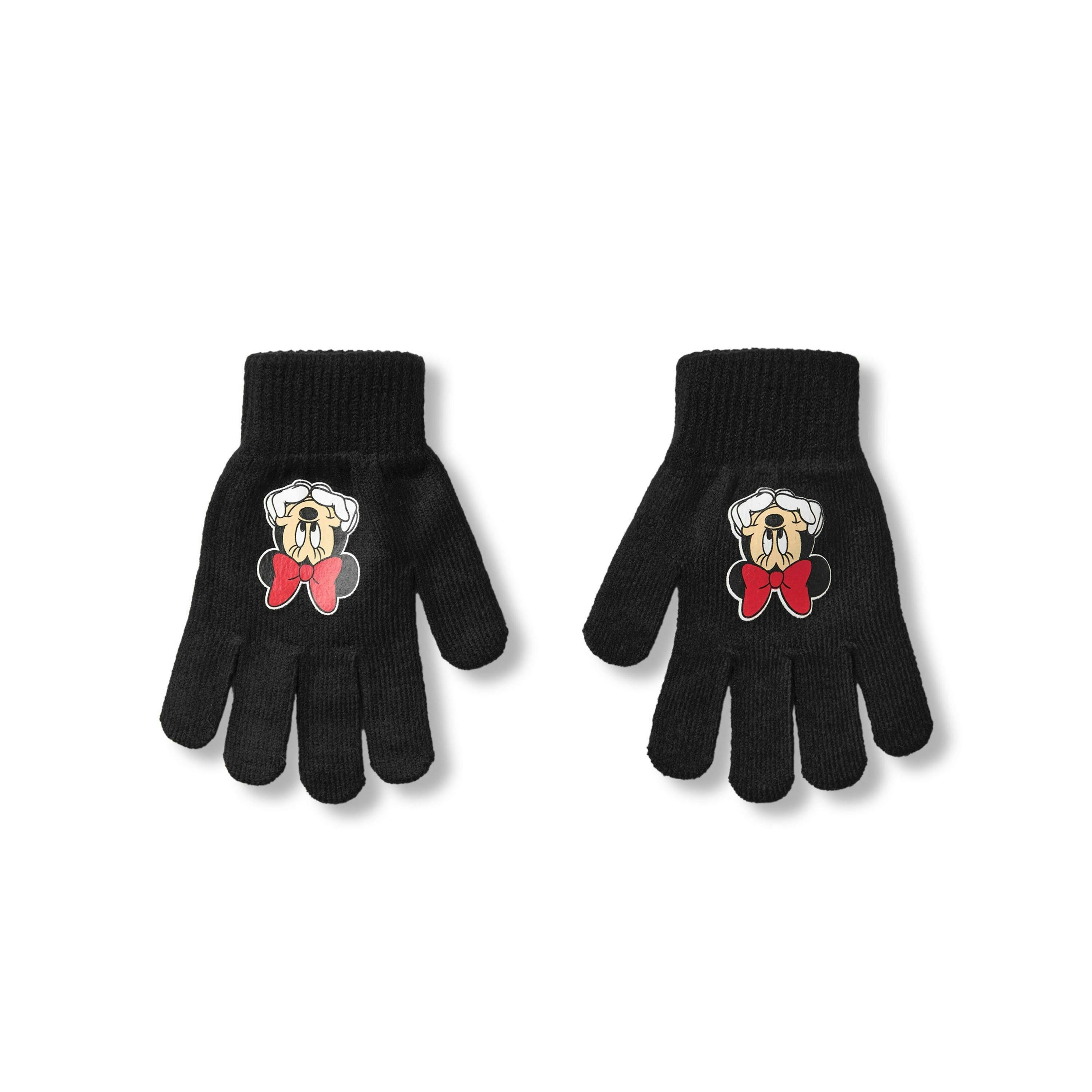 Disney Girls Multicoloured Minnie Mouse Beanie and Gloves Set (One Size) [dis] by Vanilla Underground , view 2 of 6