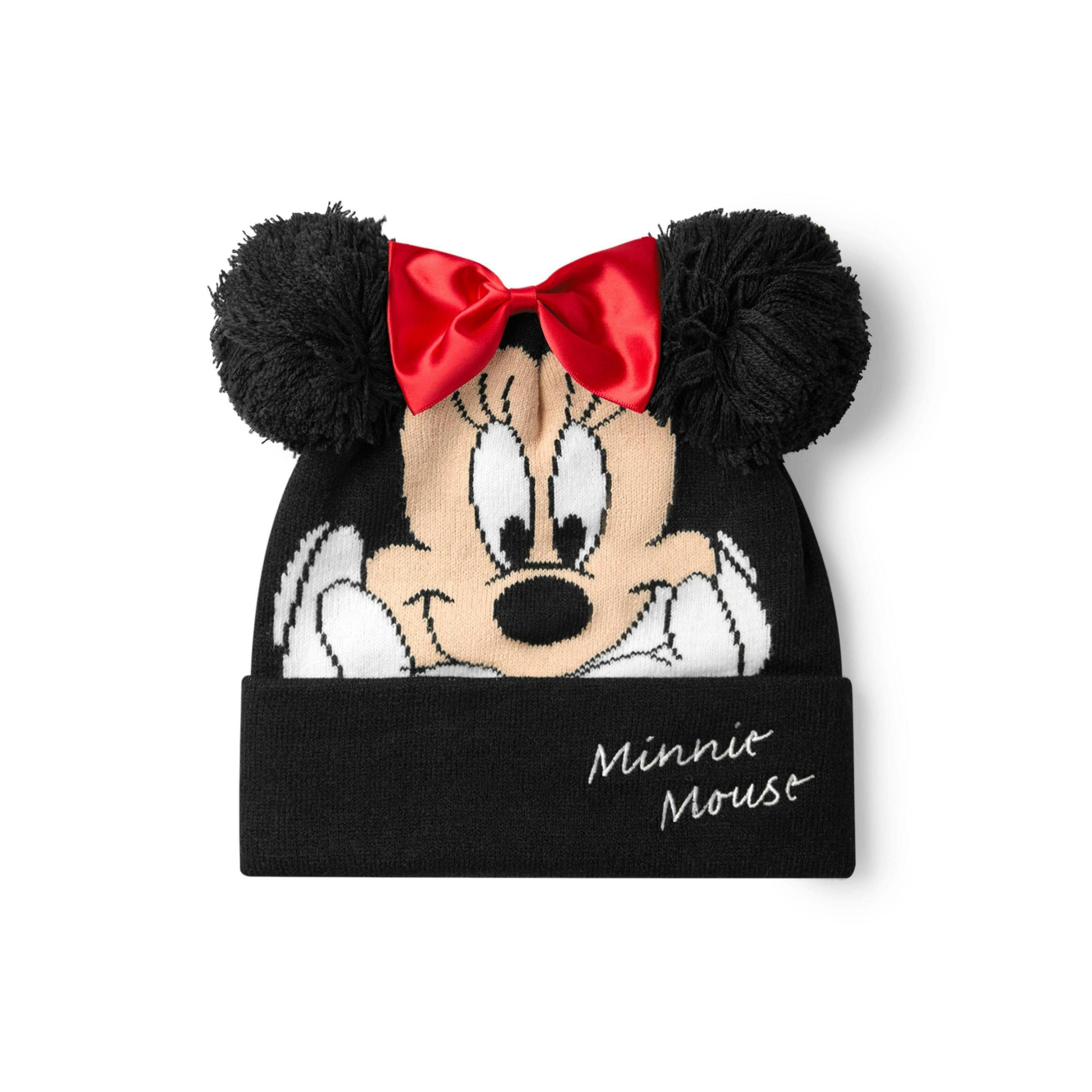 Disney Girls Multicoloured Minnie Mouse Beanie and Gloves Set (One Size) [dis] by Vanilla Underground , view 3 of 6