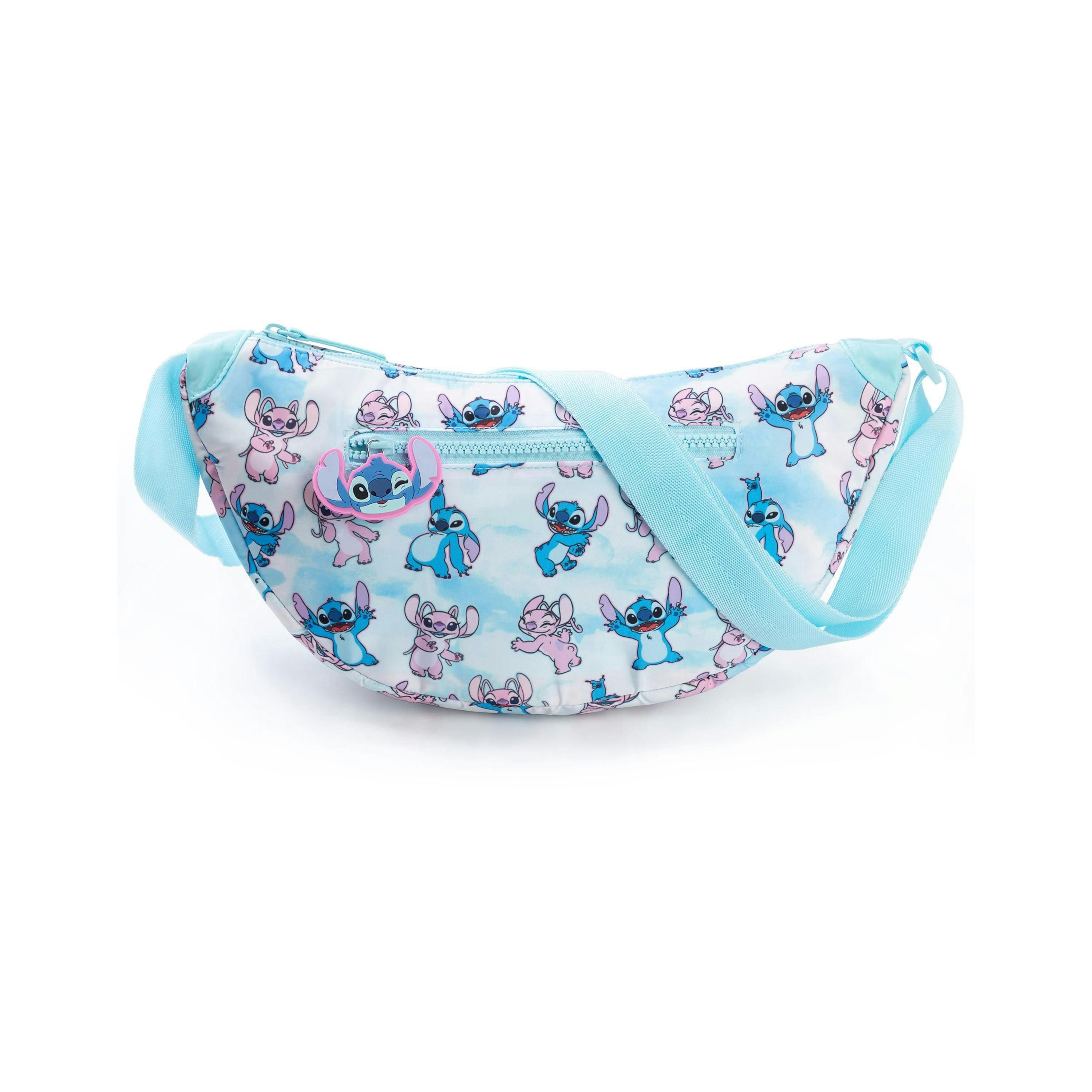 Lilo & Stitch Womens Blue Sling Bum Bag (One Size) by Vanilla Underground , view 1 of 6