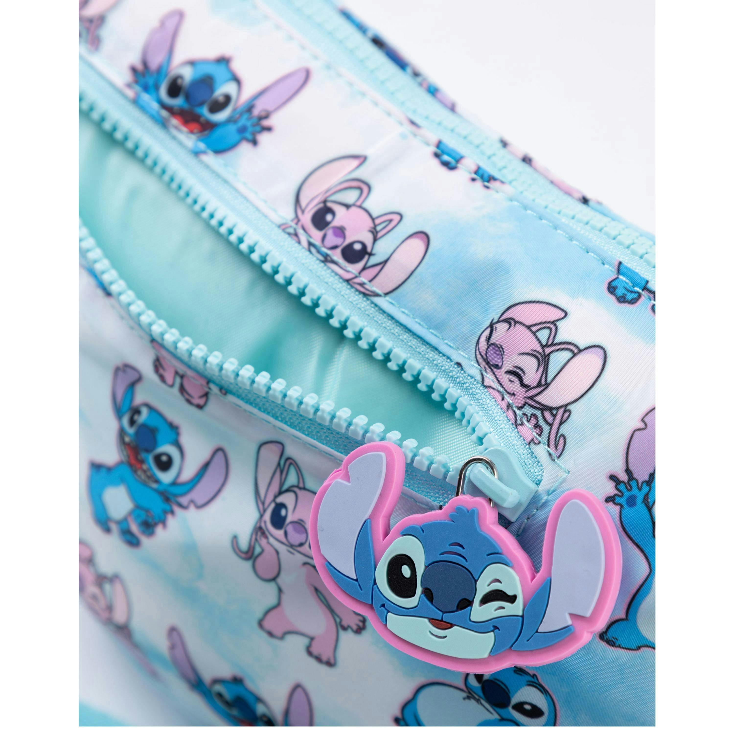 Lilo & Stitch Womens Blue Sling Bum Bag (One Size) by Vanilla Underground , view 5 of 6