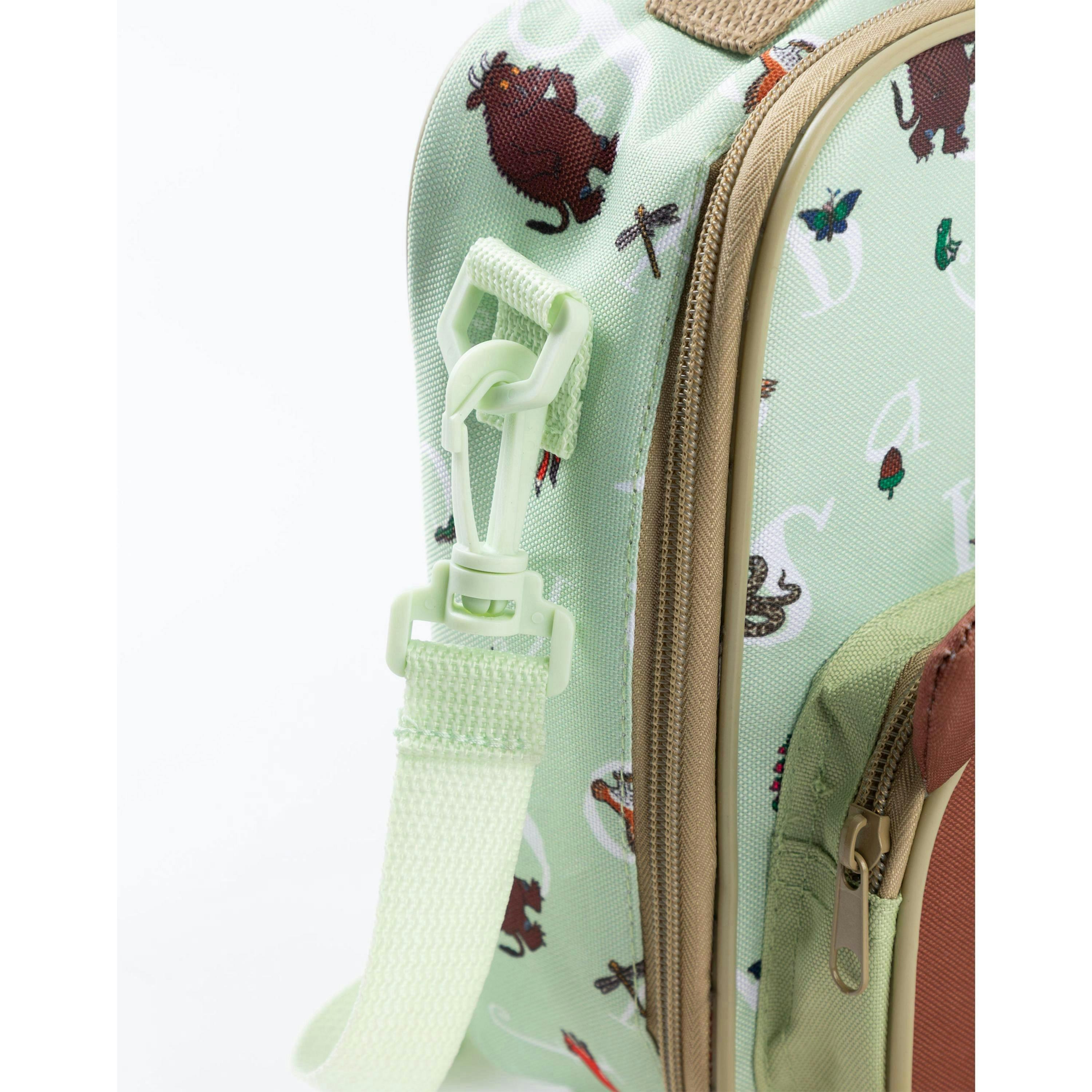 Gruffalo & Friends Unisex Kids Green Character Face Lunch Bag and Bottle Set (One Size) by Vanilla Underground , view 3 of 6
