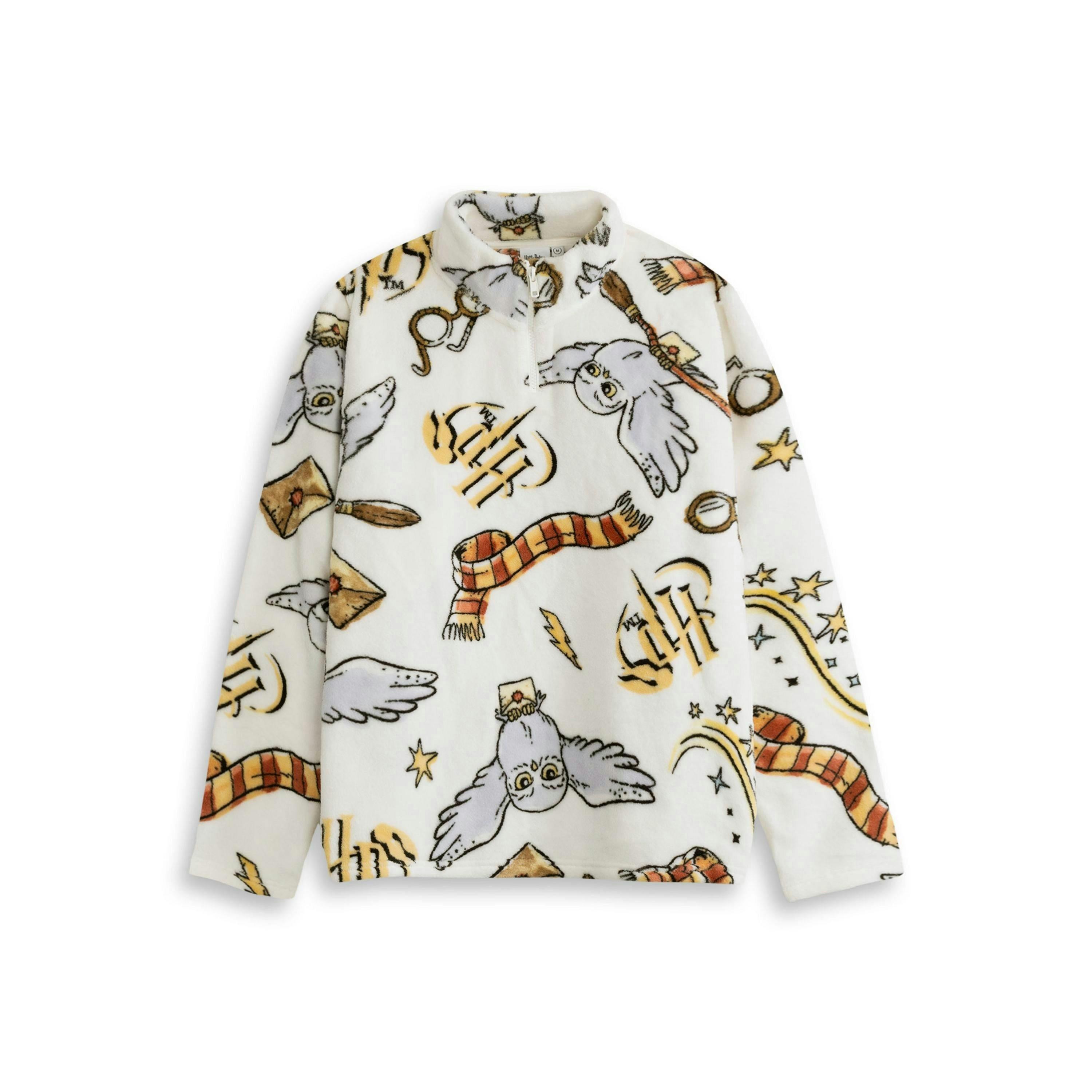 Harry Potter Womens White Hedwig Jumper by Vanilla Underground , view 1 of 6