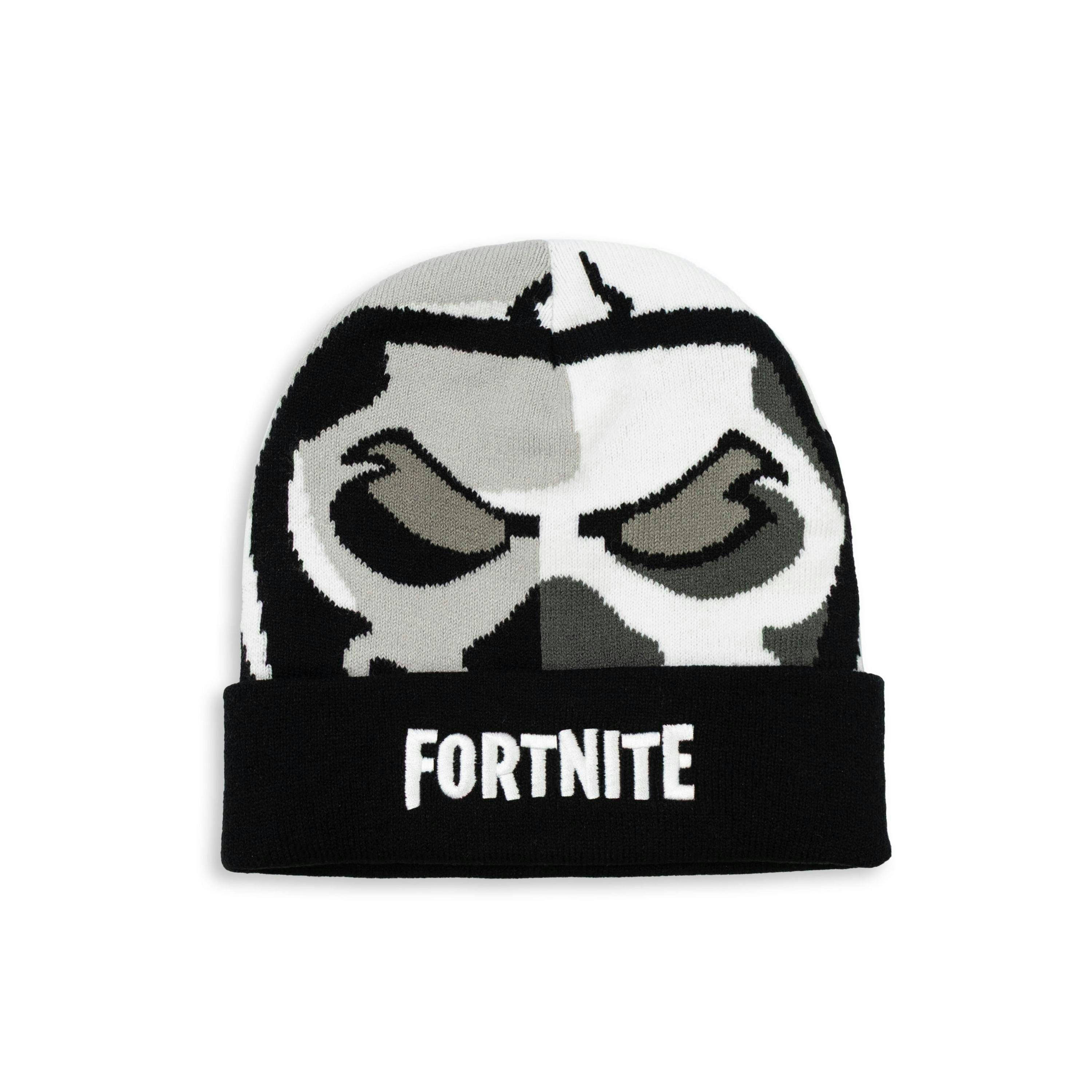 Fortnite Boys White Character Beanie Hat (One Size) by Vanilla Underground , view 1 of 6