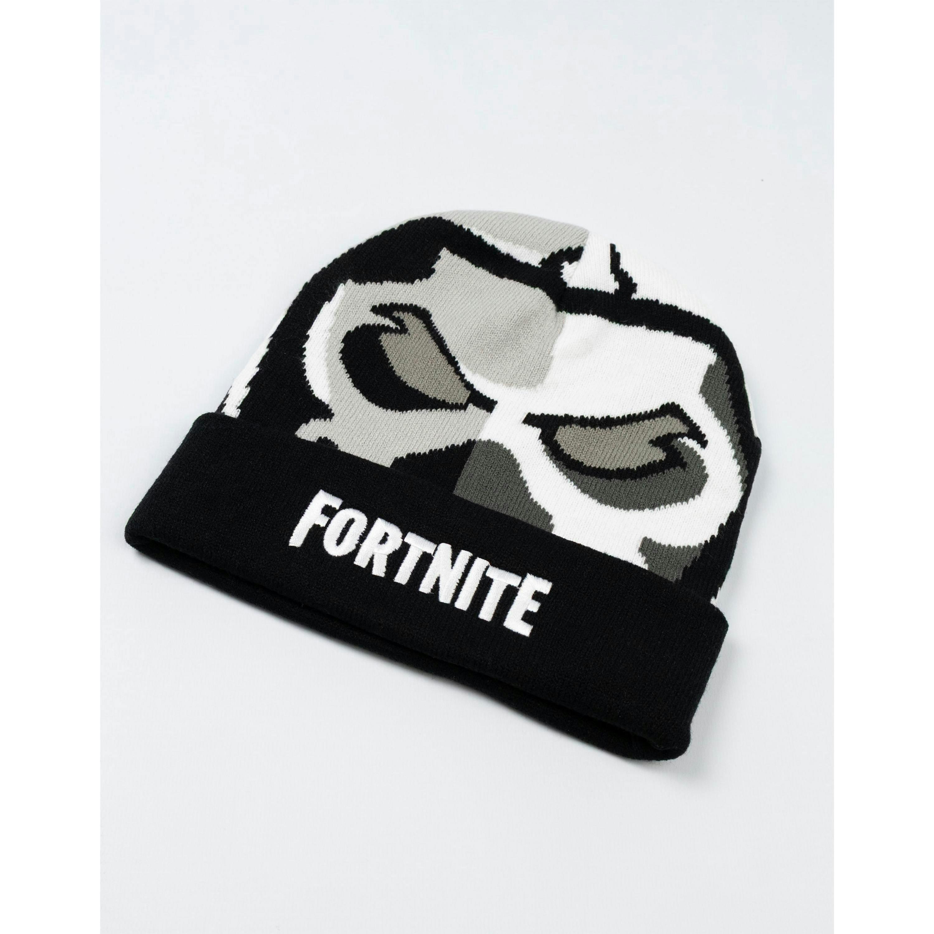Fortnite Boys White Character Beanie Hat (One Size) by Vanilla Underground , view 3 of 6