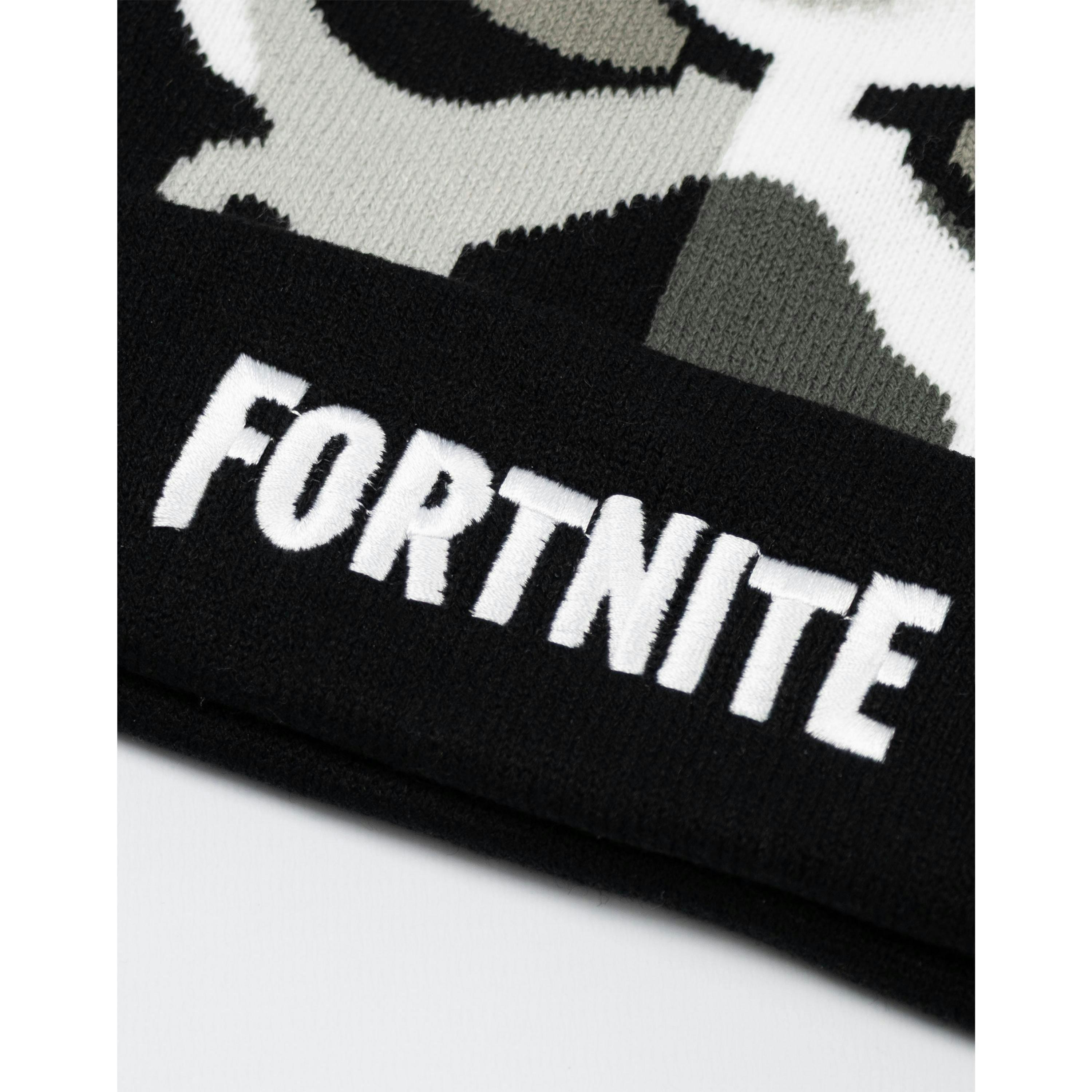 Fortnite Boys White Character Beanie Hat (One Size) by Vanilla Underground , view 5 of 6