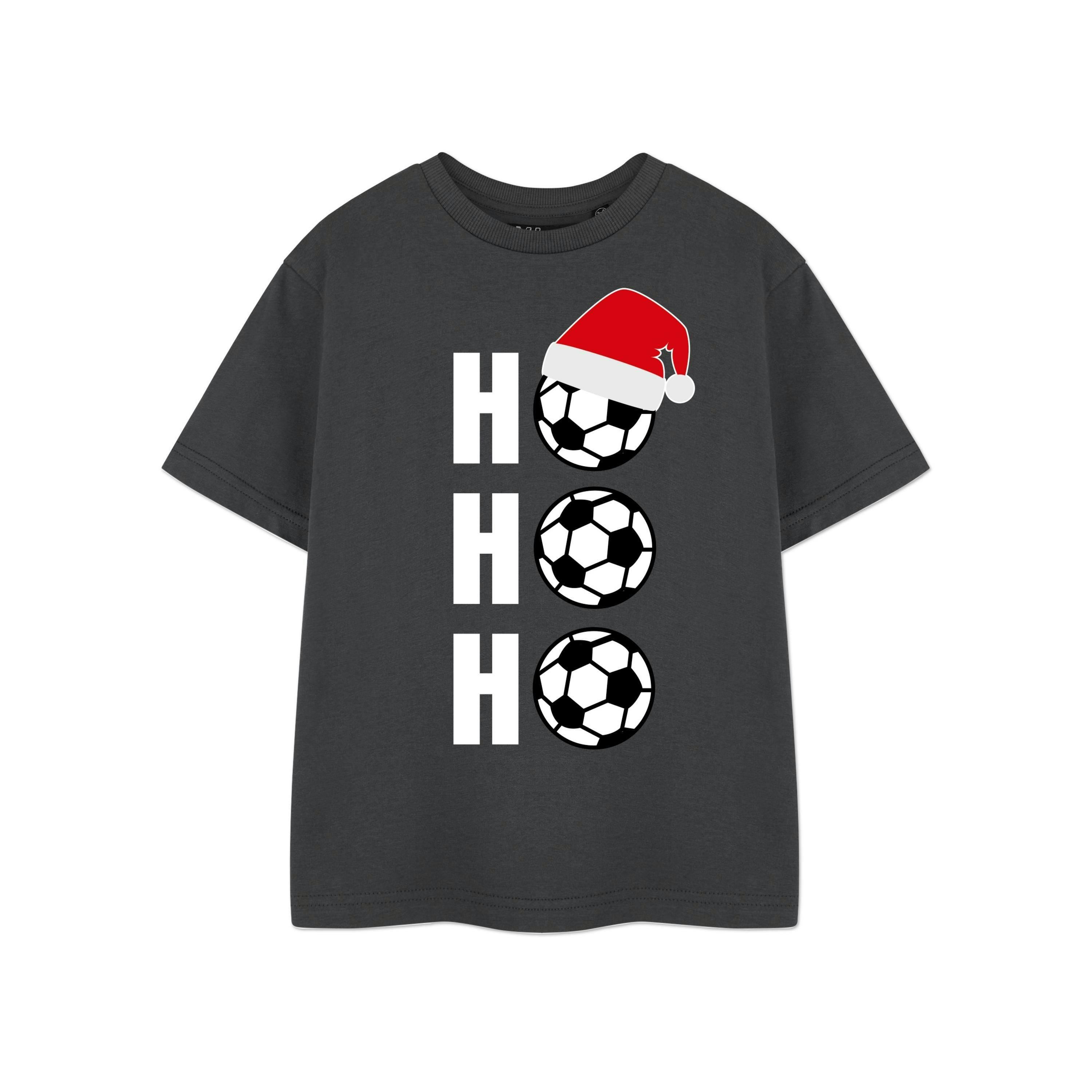 Show Me The Merch Unisex Grey Ho Ho Ho Short Sleeved T-Shirt by Vanilla Underground , view 1 of 1