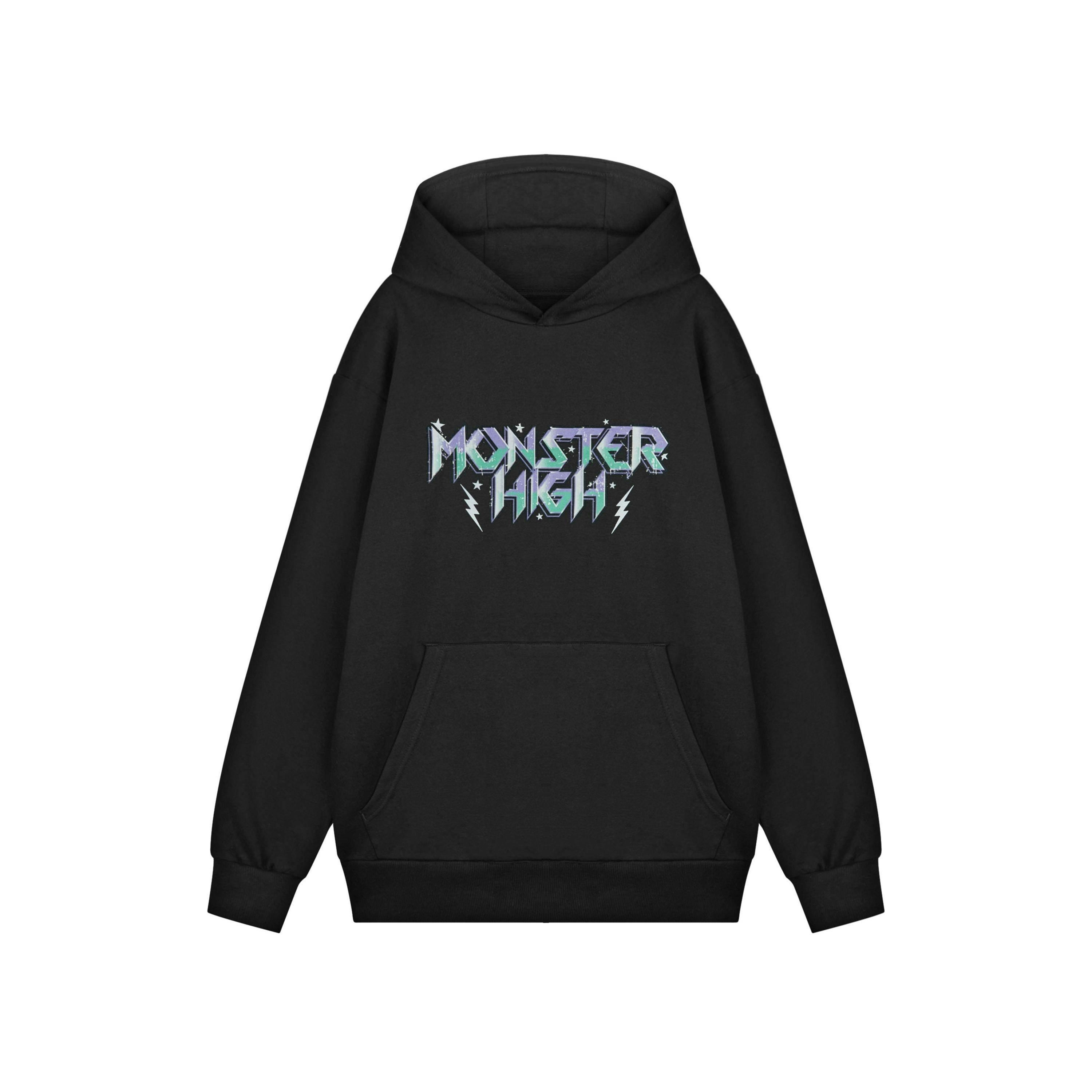 Monster High Womens Black High Voltage Hoodie by Vanilla Underground , view 1 of 4
