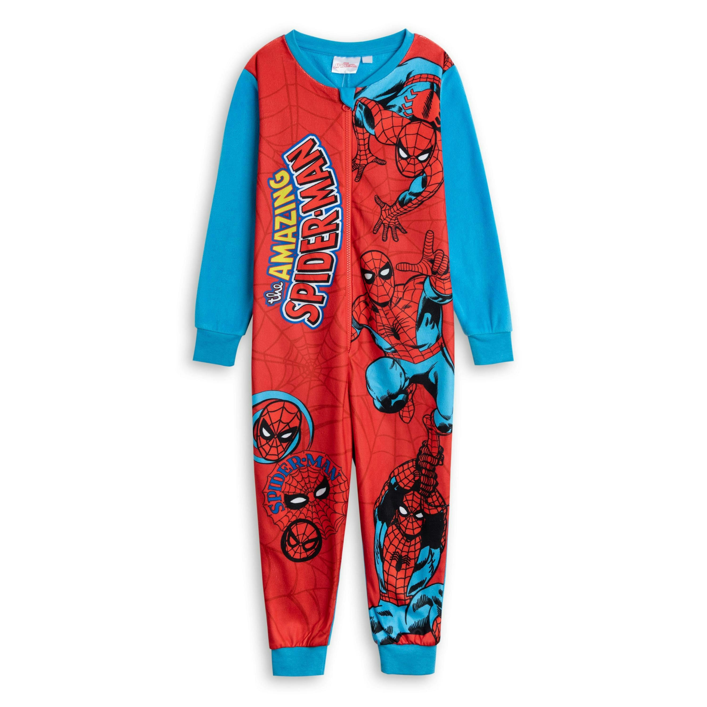 Marvel Boys Red Character Onesie by Vanilla Underground , view 1 of 6