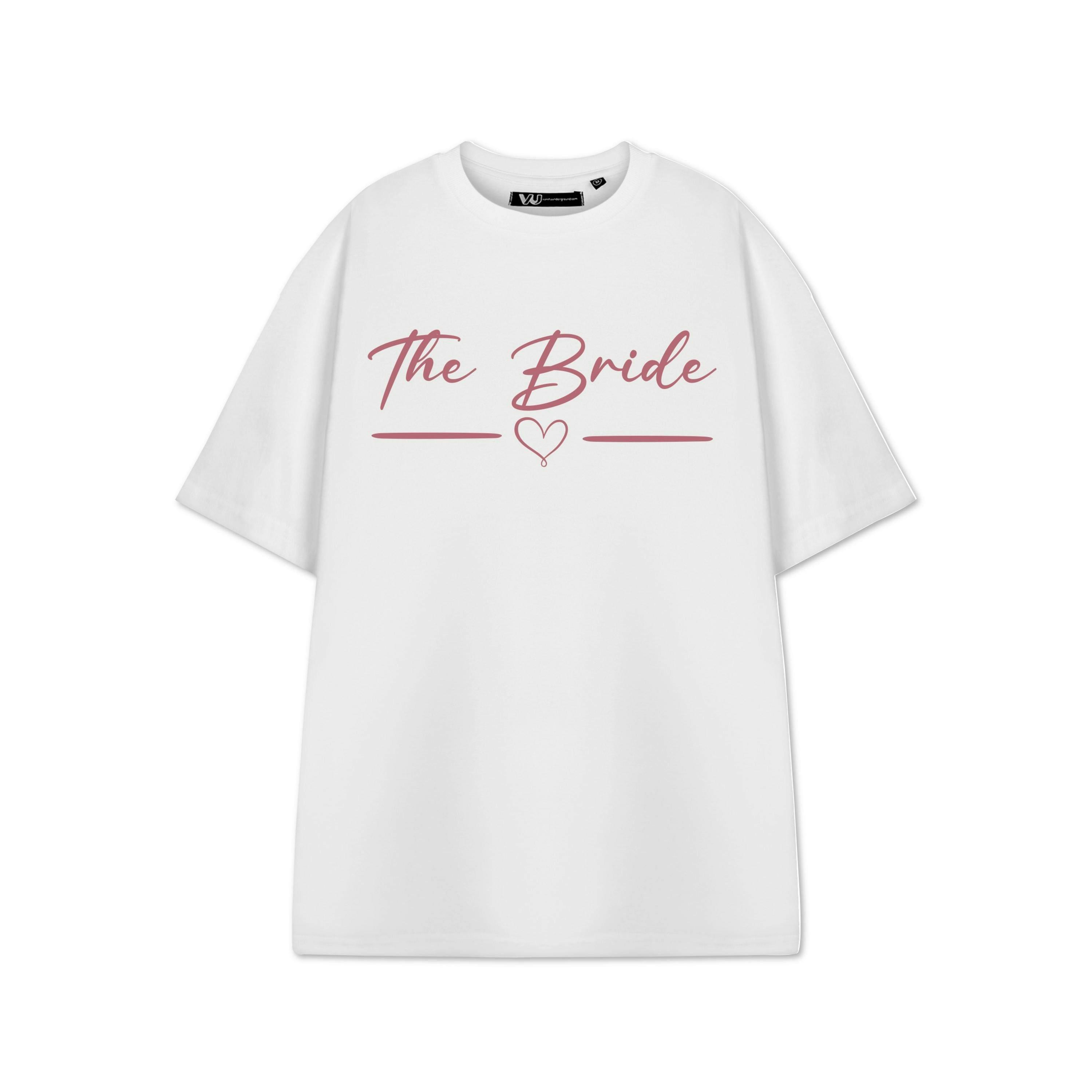 Show Me The Merch Womens White The Bride Short Sleeved T-Shirt by Vanilla Underground , view 1 of 1