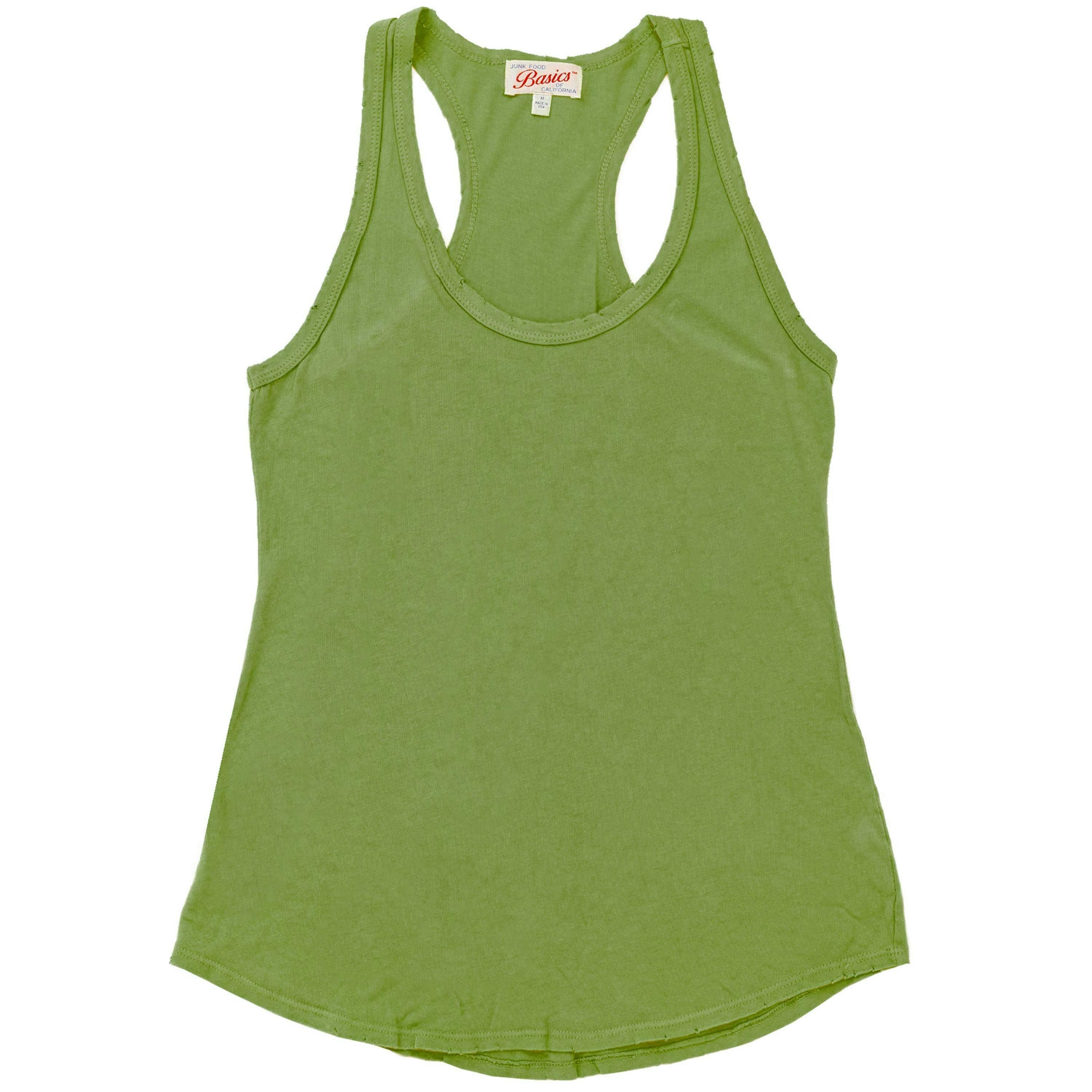 Junk Food Clothing Womens Green Vest by Vanilla Underground , view 1 of 1