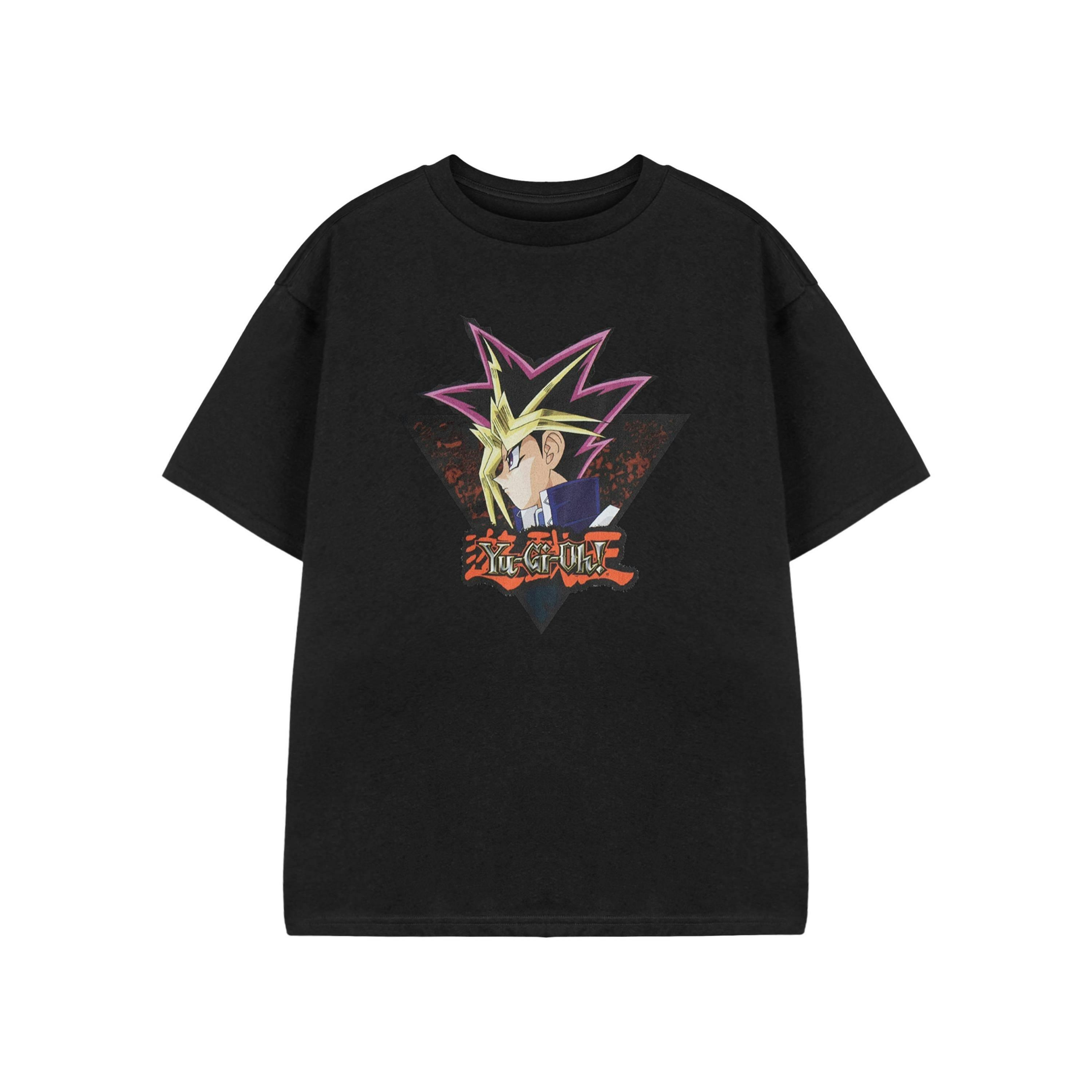 Yu Gi Oh Boys Black Yugi Short Sleeved T-Shirt by Vanilla Underground , view 1 of 3