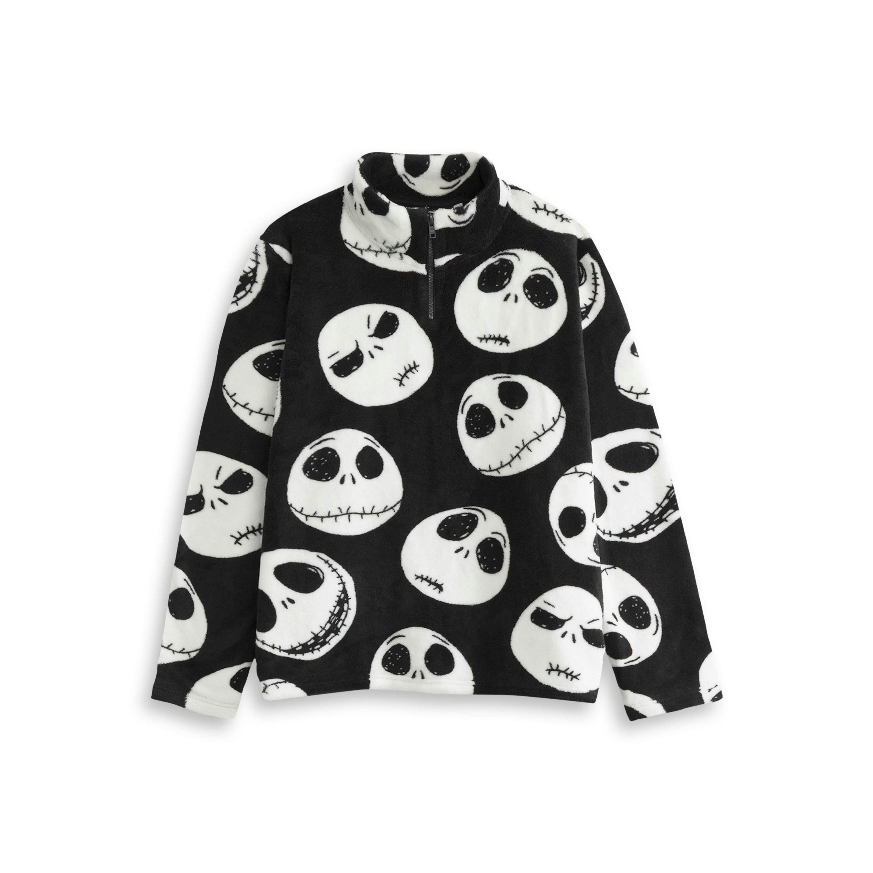 The Nightmare Before Christmas Womens Black Faces Jumper by Vanilla Underground , view 1 of 6