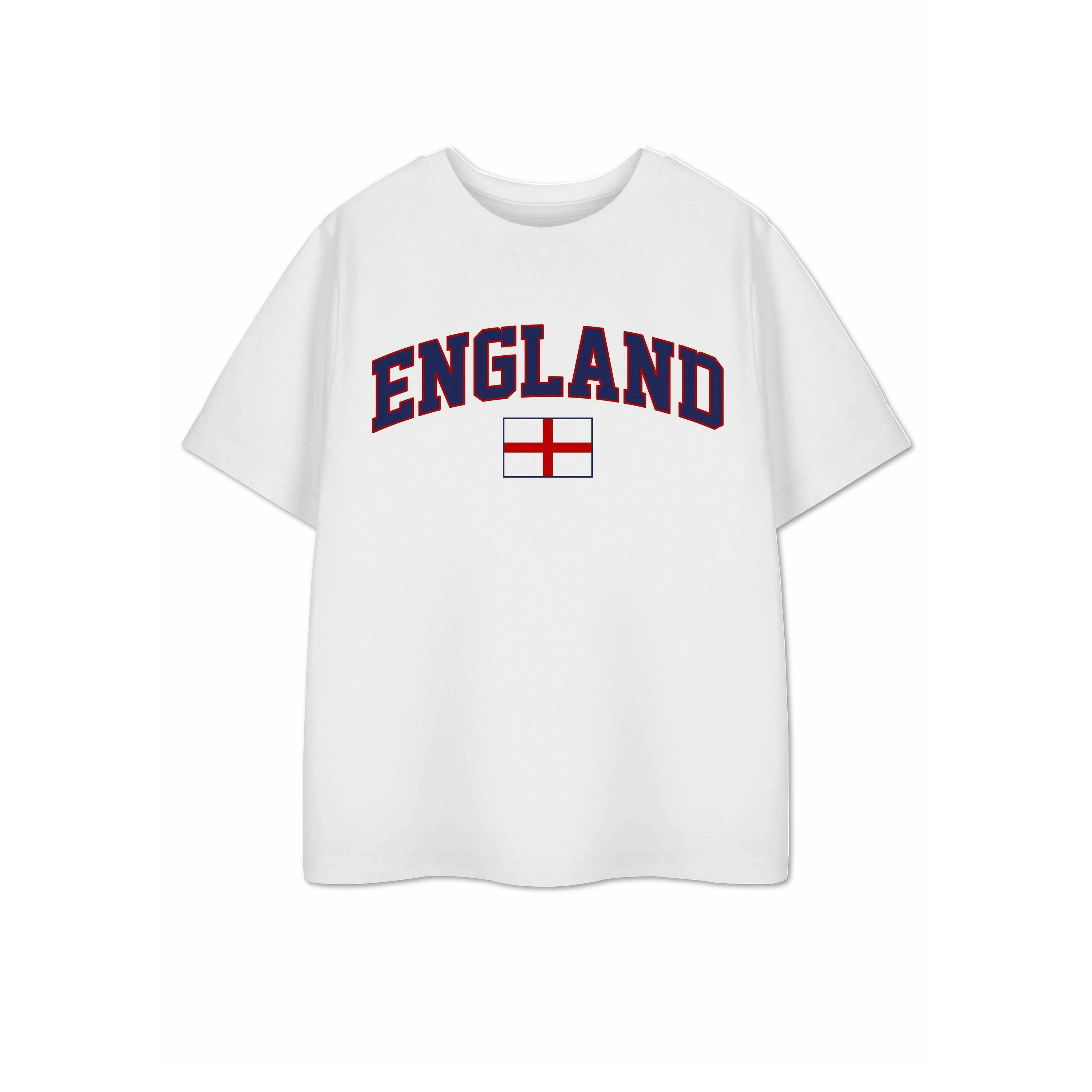 Show Me The Merch Unisex Kids White Flag Short Sleeved T-Shirt by Vanilla Underground , view 1 of 1