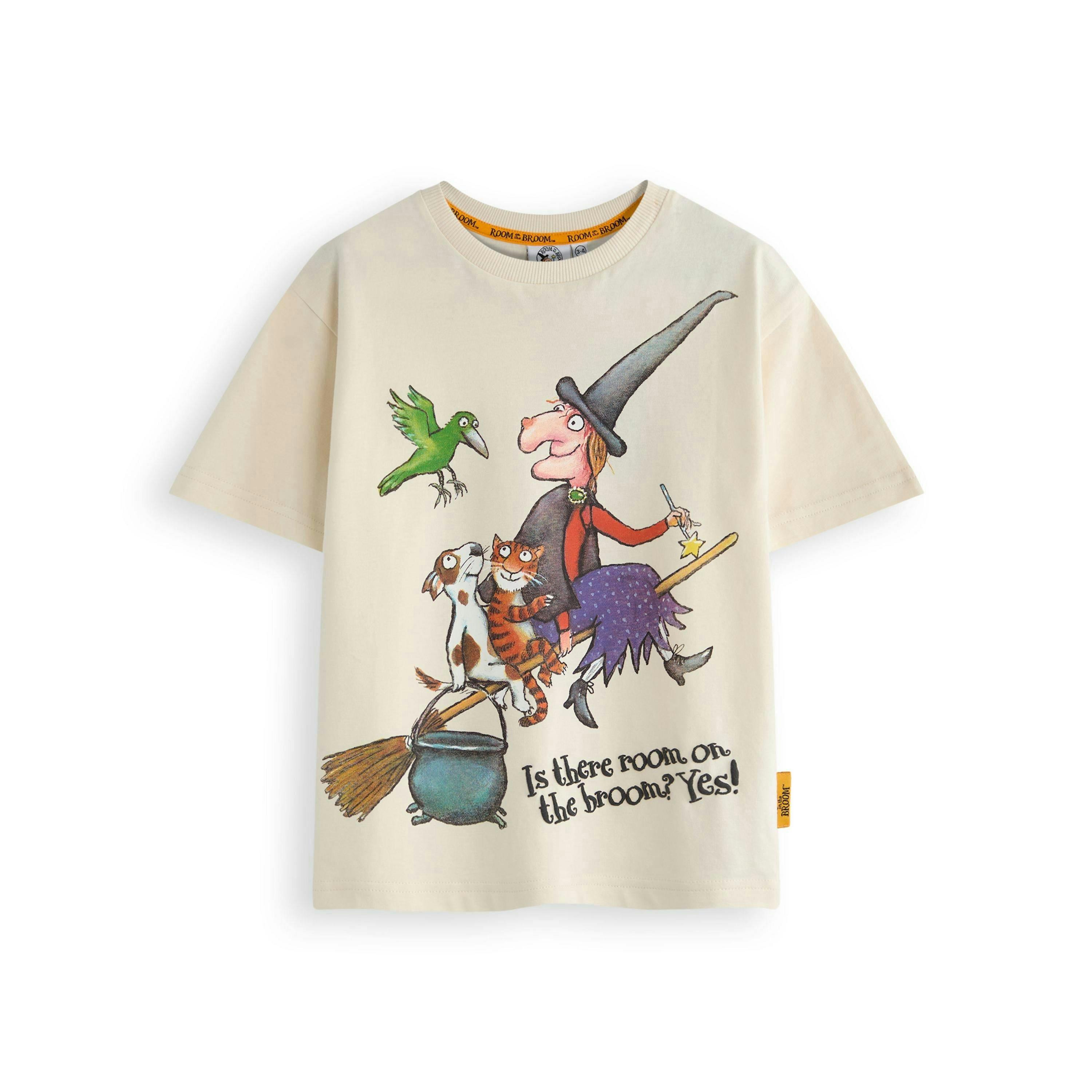 Gruffalo & Friends Unisex Kids Beige Group Pose Short Sleeved T-Shirt by Vanilla Underground , view 1 of 5