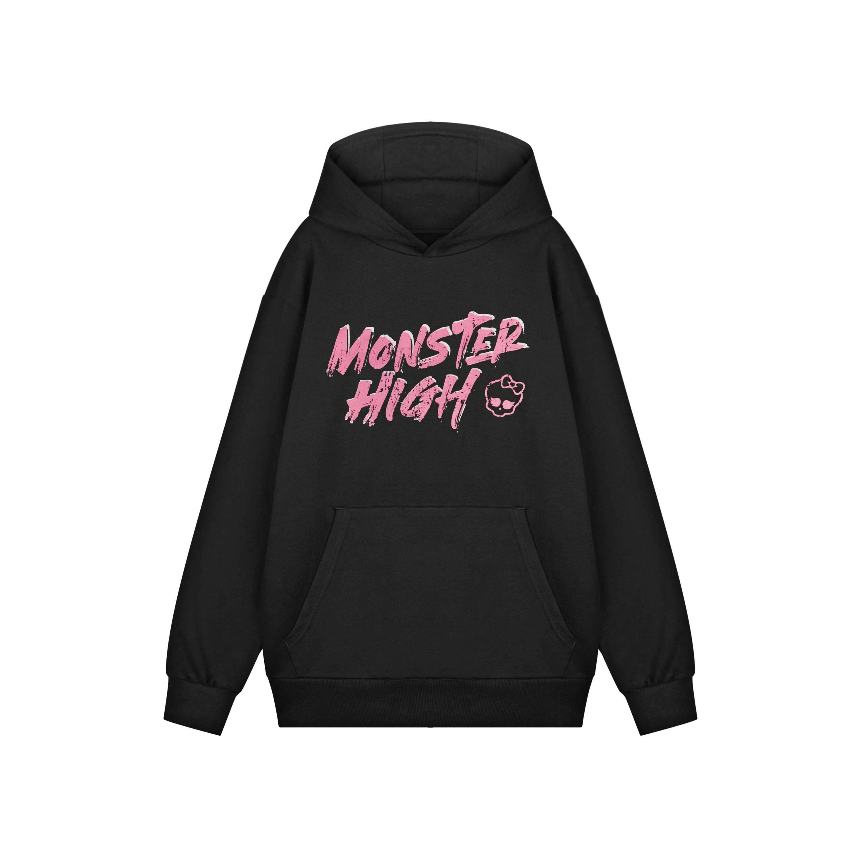 Monster High Womens Black Fangtastic Hoodie Hoodie by Vanilla Underground , view 1 of 4