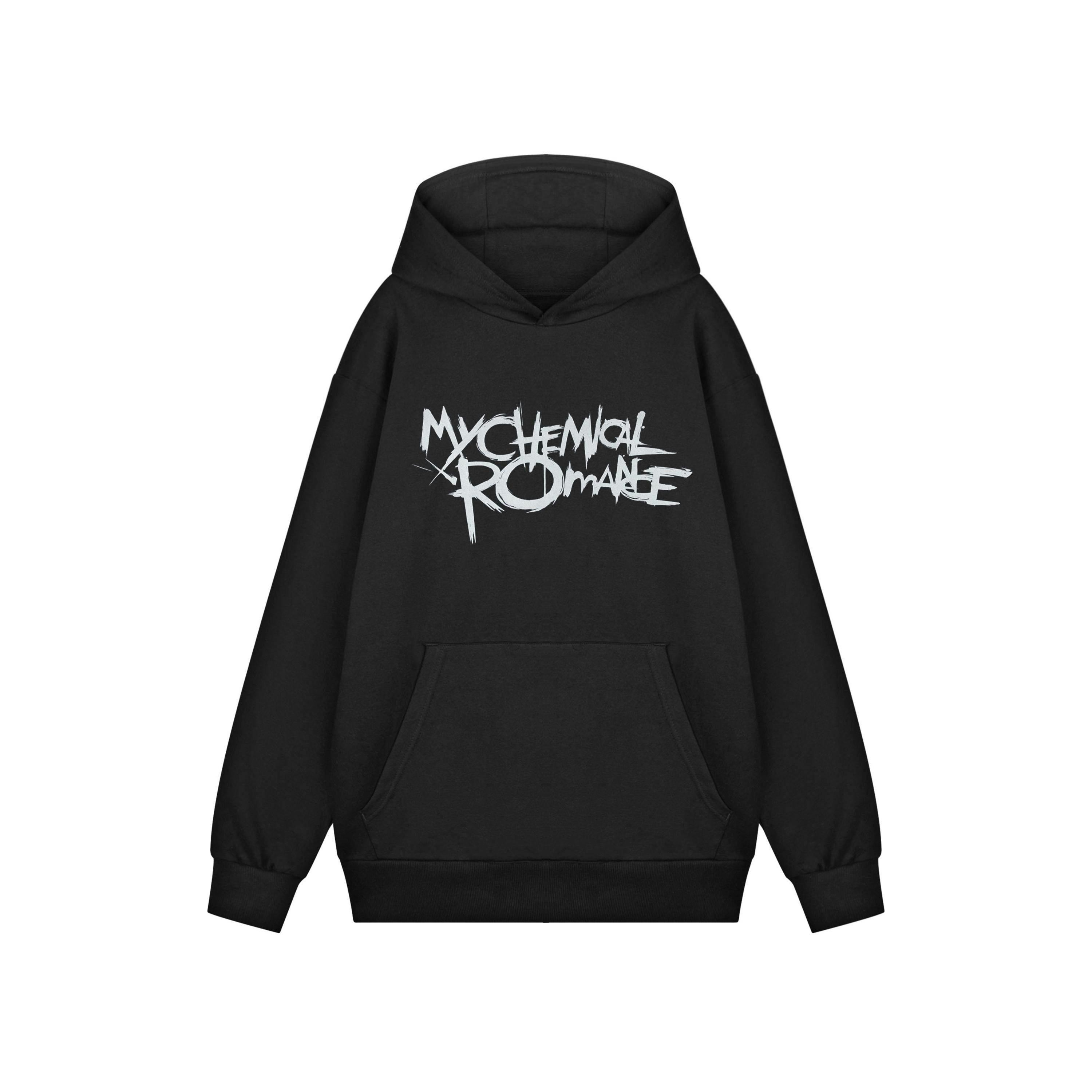 My Chemical Romance Unisex Black Black Parade Logo Hoodie by Vanilla Underground , view 1 of 3