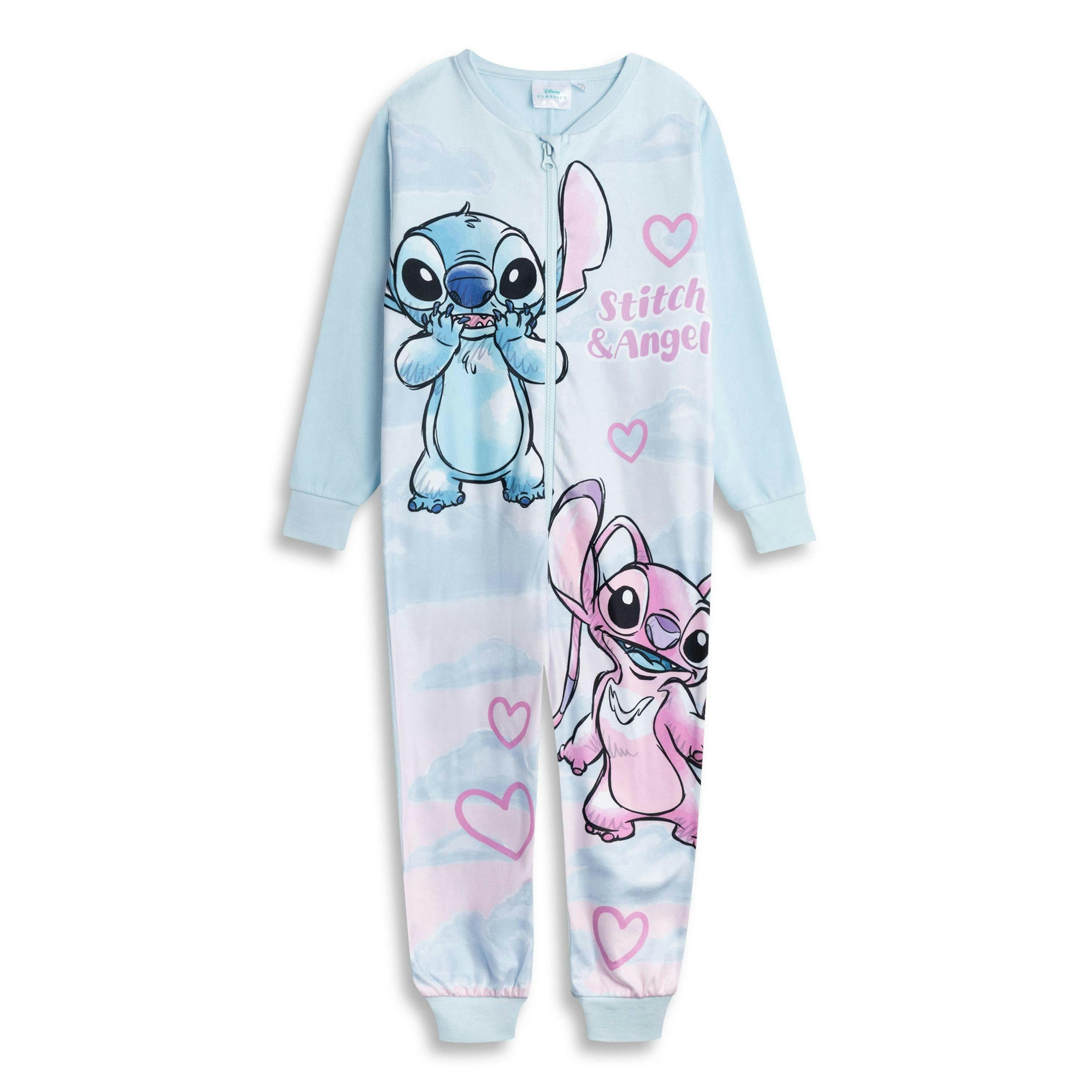 Disney Girls Blue Stitch Onesie by Vanilla Underground , view 1 of 6