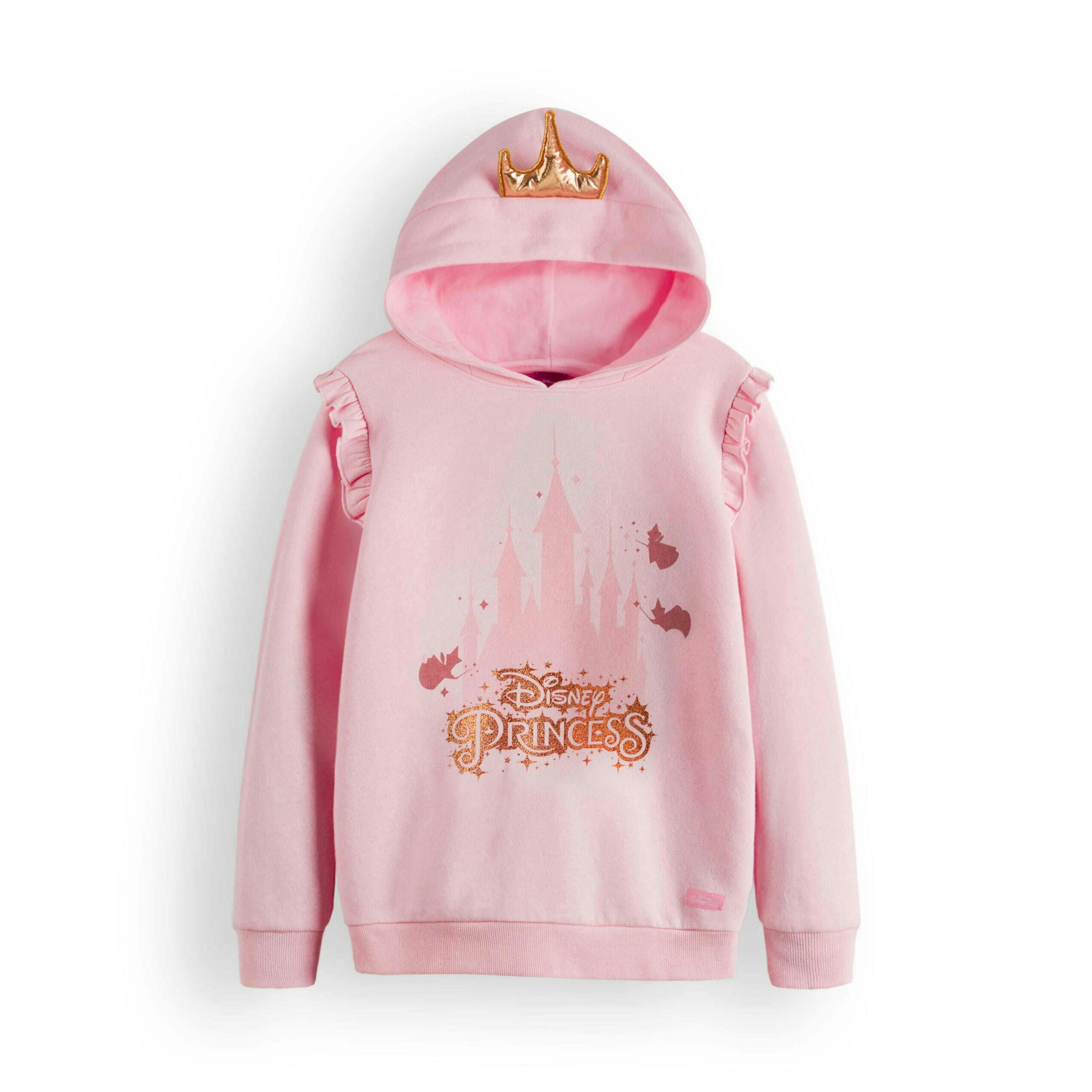 Disney Girls Pink Princess Hoodie by Vanilla Underground , view 1 of 6