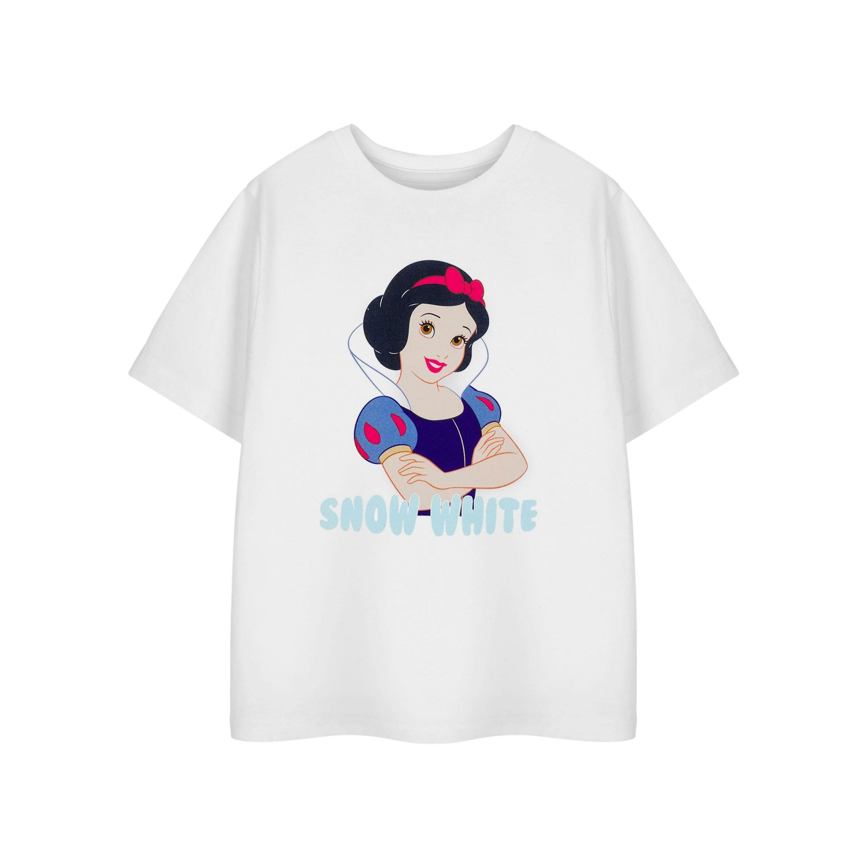 Disney Girls White Snow White Short Sleeved T-Shirt by Vanilla Underground , view 1 of 6