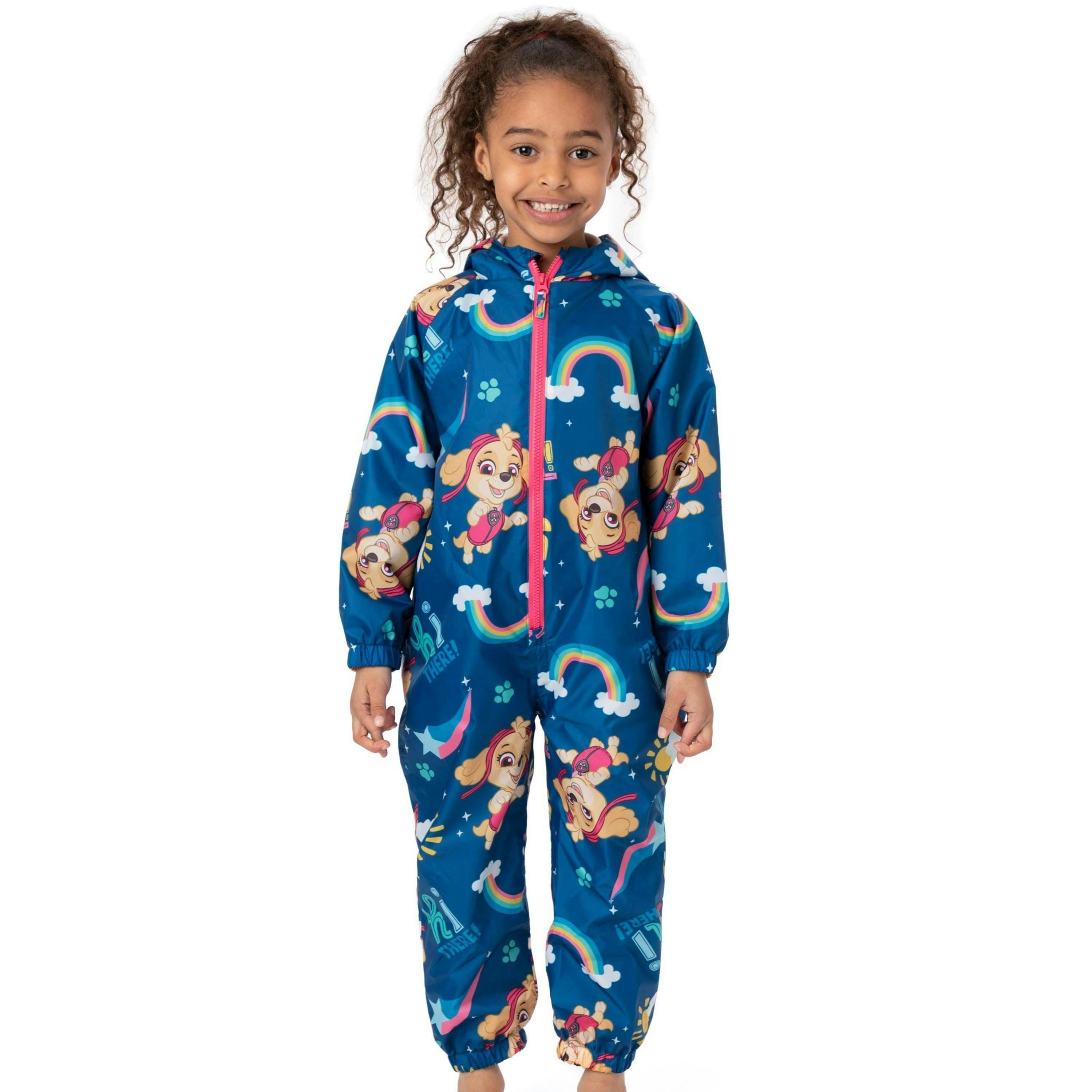 Paw Patrol Girls Blue Puddle Suit by Vanilla Underground , view 1 of 6
