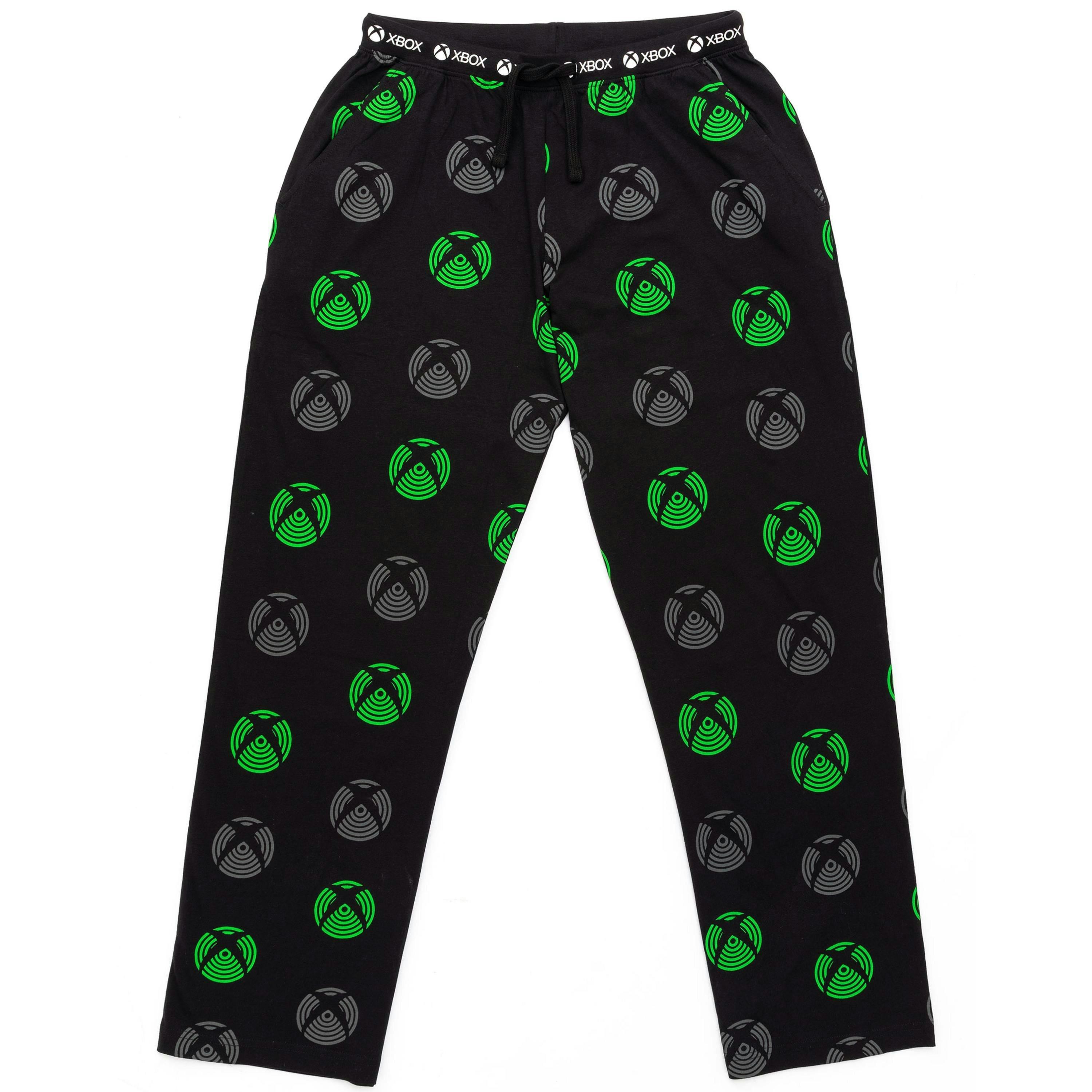 Xbox Mens Black Logo Lounge Pants [dis] by Vanilla Underground , view 1 of 6