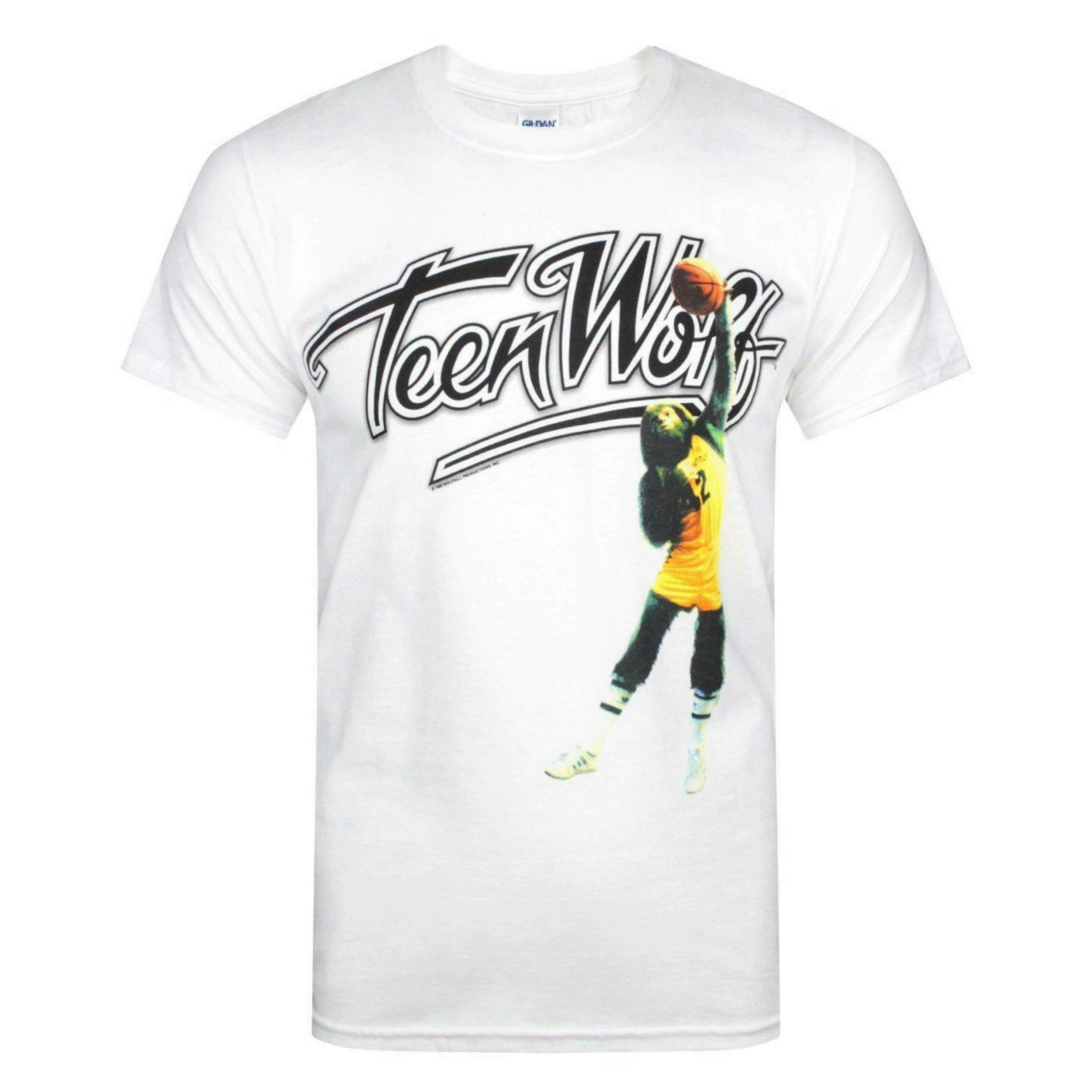 Teen Wolf Mens White Scott Howard Short Sleeved T-Shirt by Vanilla Underground , view 1 of 3
