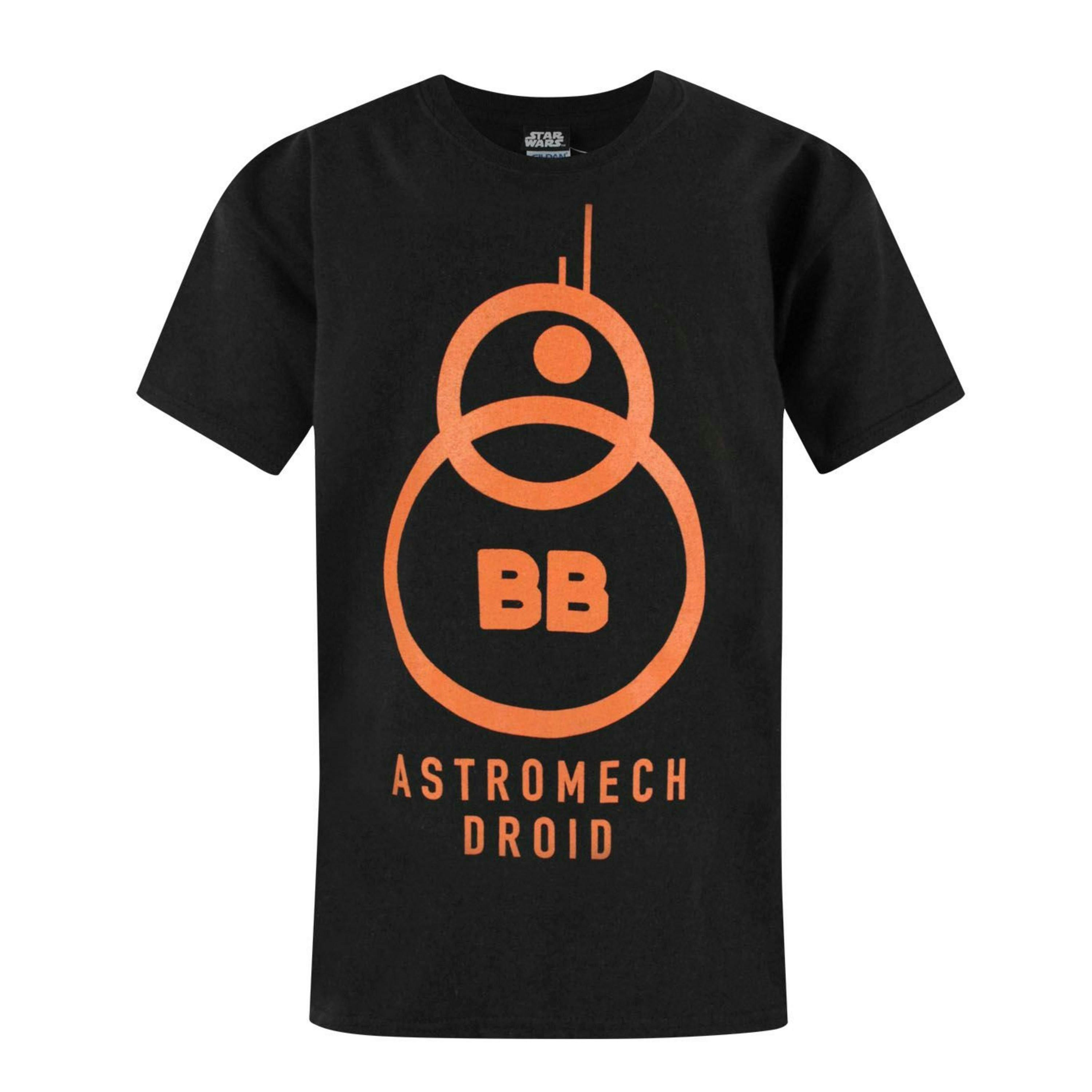 Star Wars Boys Black Bb-8 Short Sleeved T-Shirt by Vanilla Underground , view 1 of 1