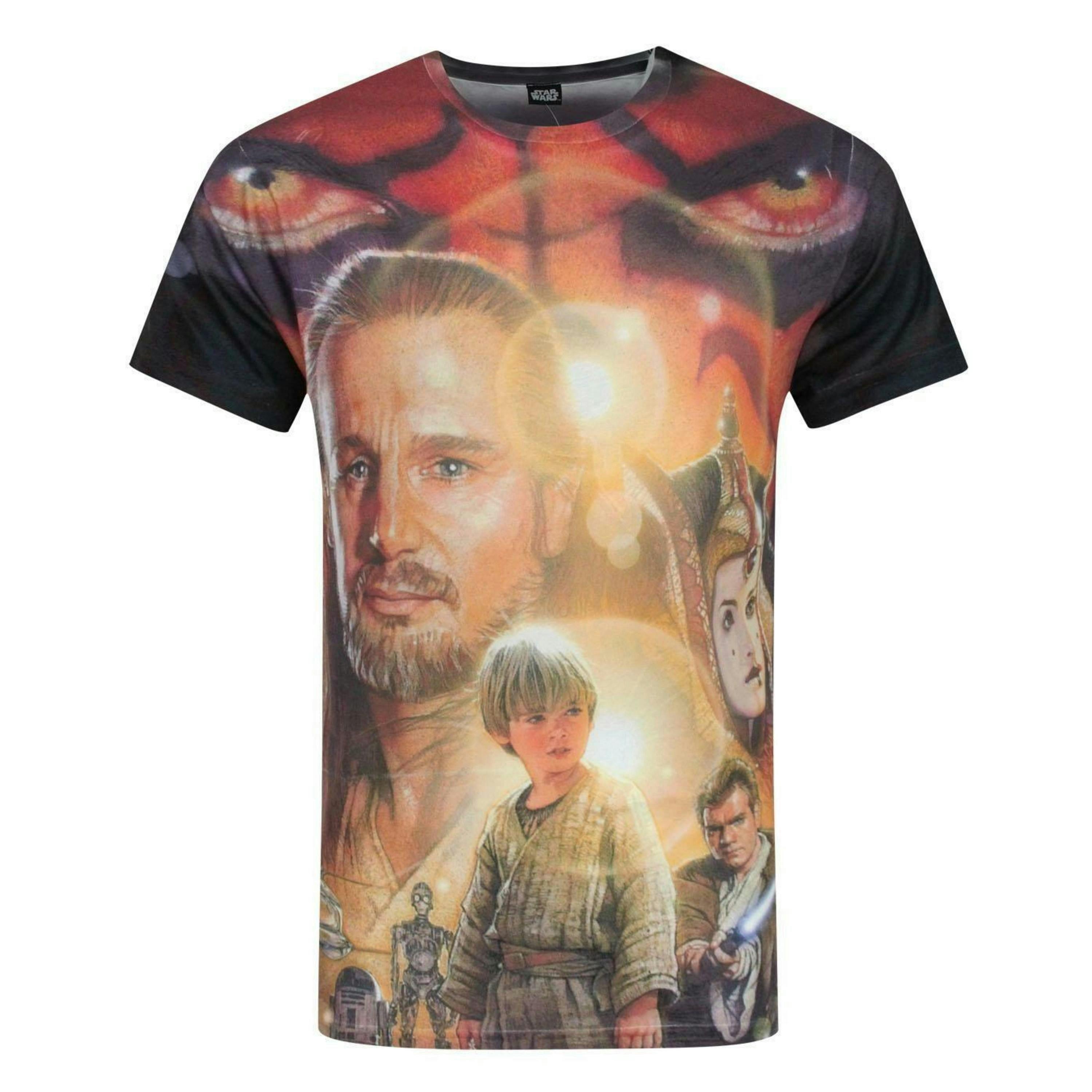 Star Wars Mens White Short Sleeved T-Shirt by Vanilla Underground , view 1 of 1