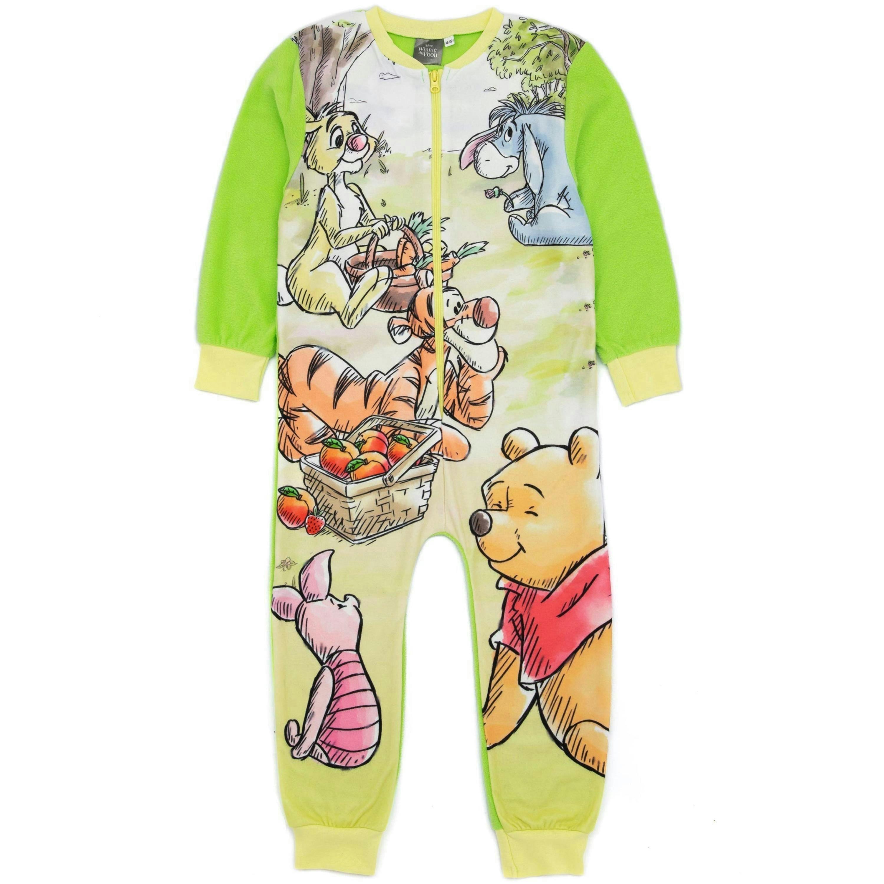 Winnie the Pooh Girls Green Character Onesie by Vanilla Underground , view 1 of 6