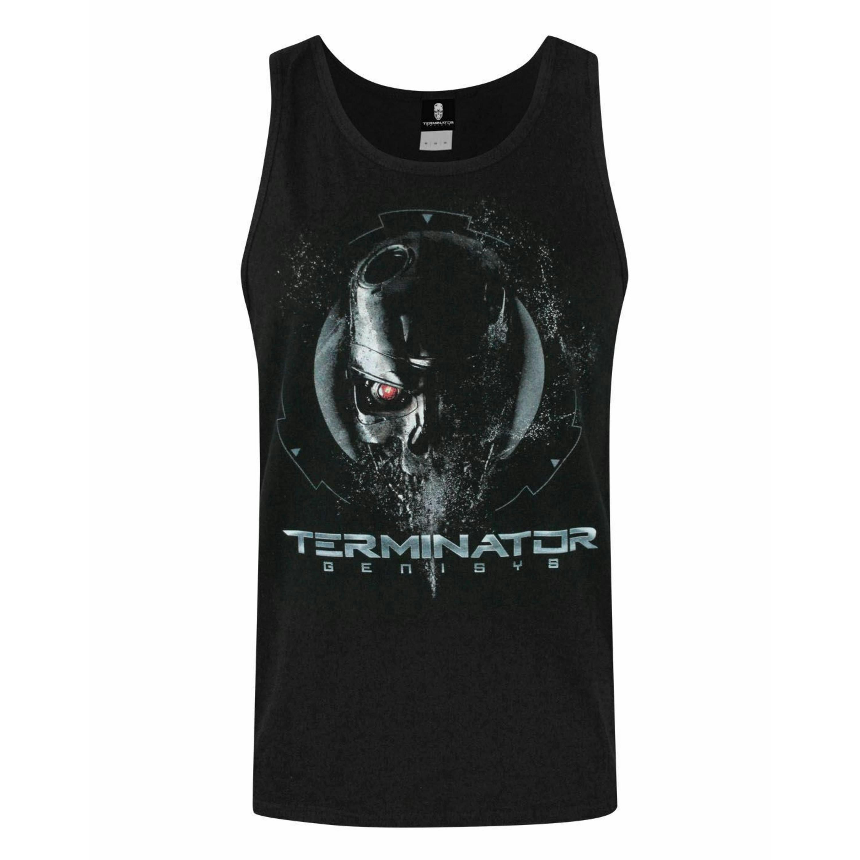 Terminator Mens Black Endoskeleton Vest by Vanilla Underground , view 1 of 1