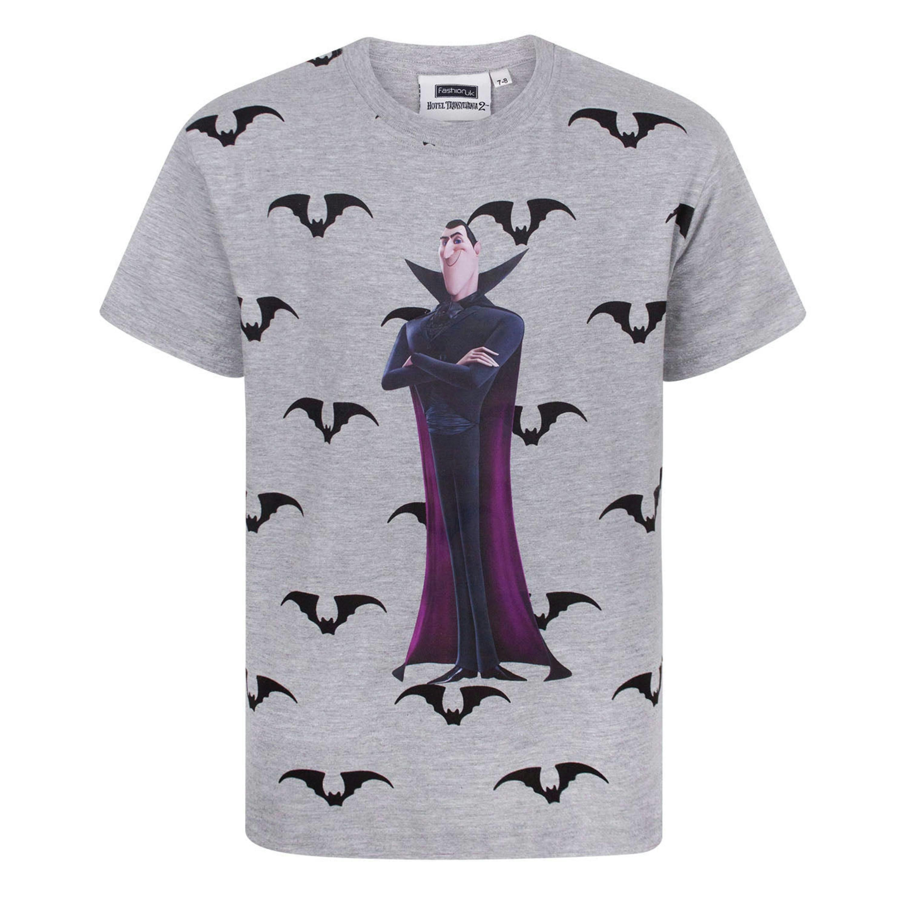 Hotel Transylvania Boys Grey Short Sleeved T-Shirt by Vanilla Underground , view 1 of 1