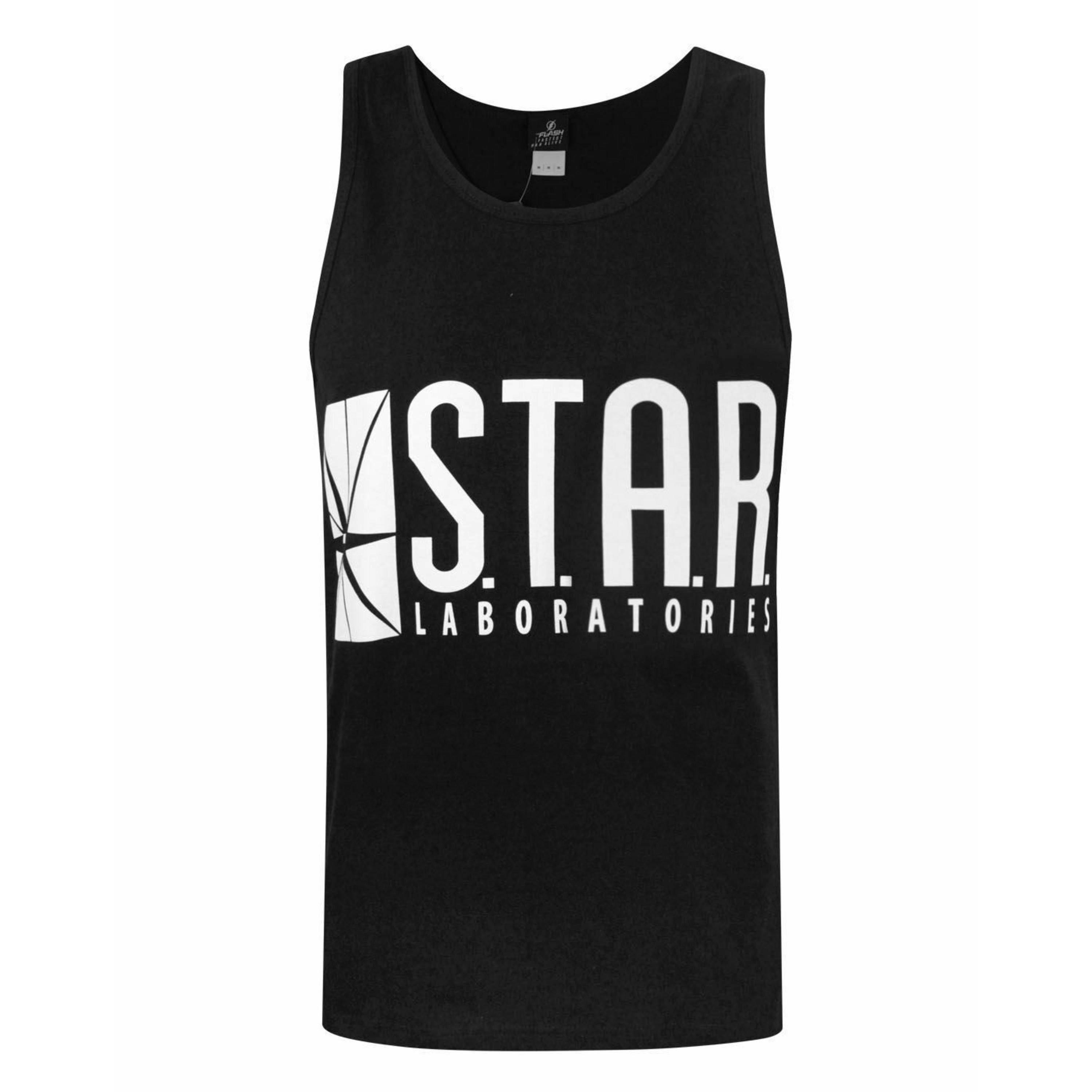 DC Comics Mens Black Tv Star Laboratories Vest by Vanilla Underground , view 1 of 1