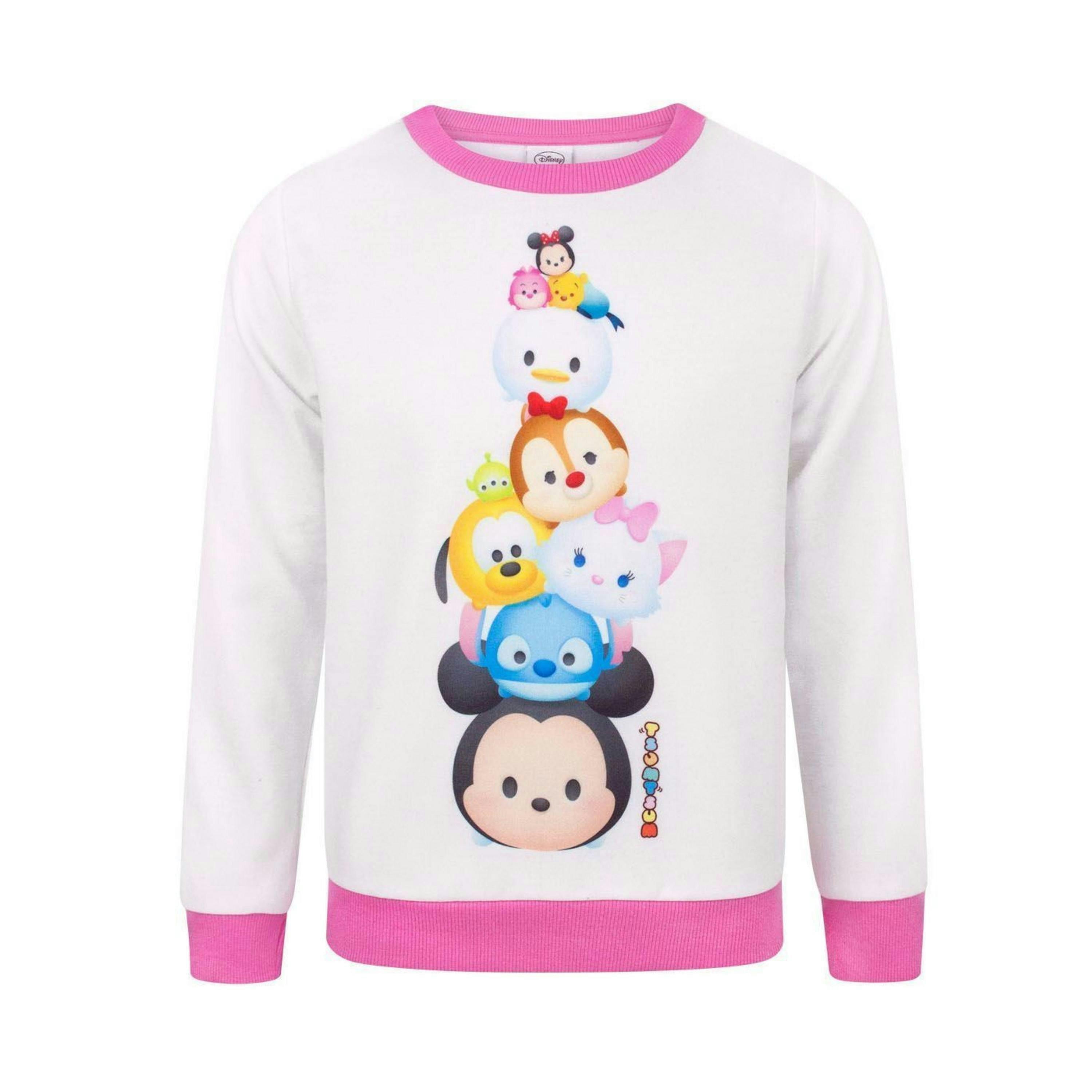 Disney Tsum Tsum GirlsWhite Sweatshirt by Vanilla Underground , view 1 of 1
