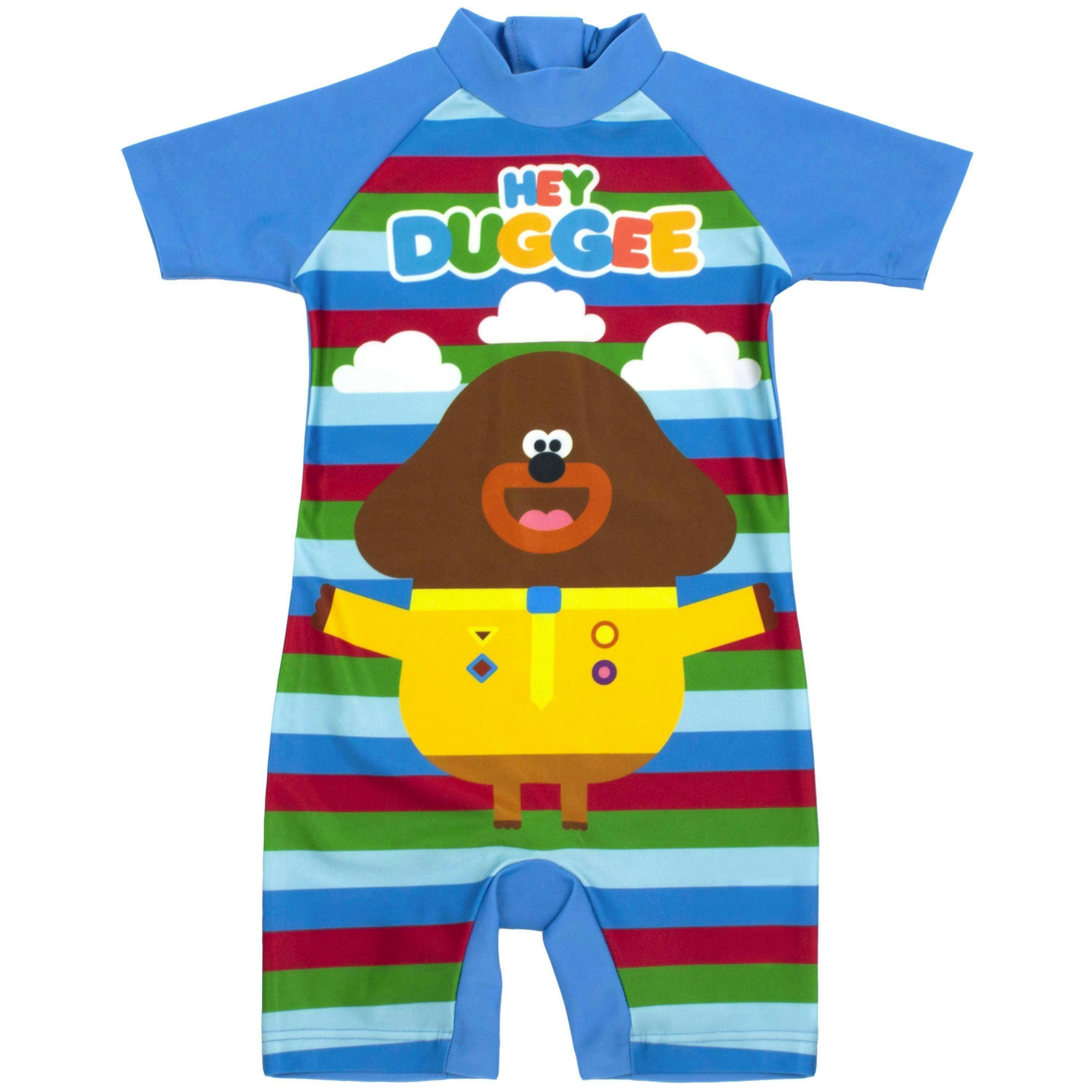 Hey Duggee Boys Blue Duggee 1 Piece Surf Suit by Vanilla Underground , view 1 of 5