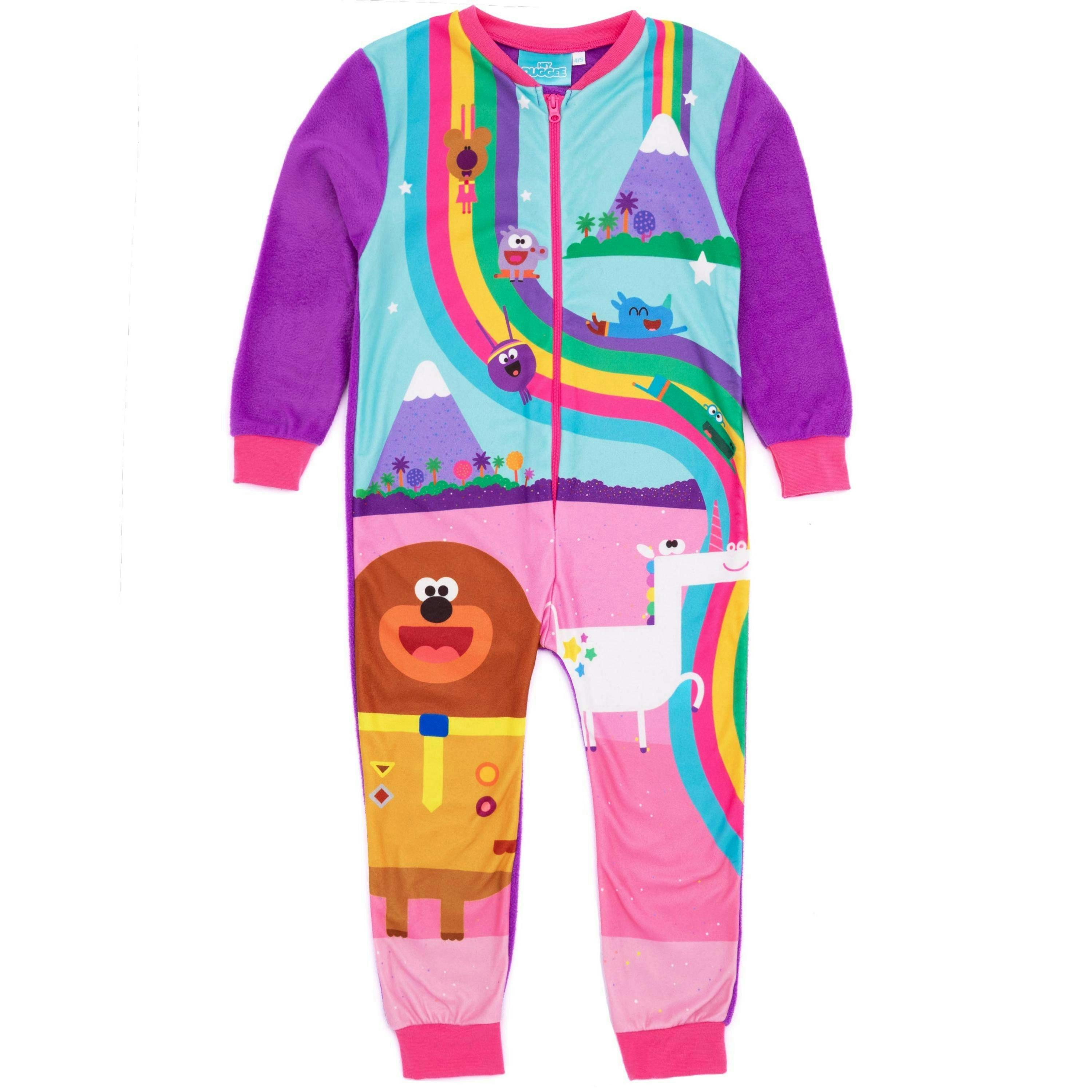 Hey Duggee Girls Purple Unicorn Onesie by Vanilla Underground , view 1 of 6