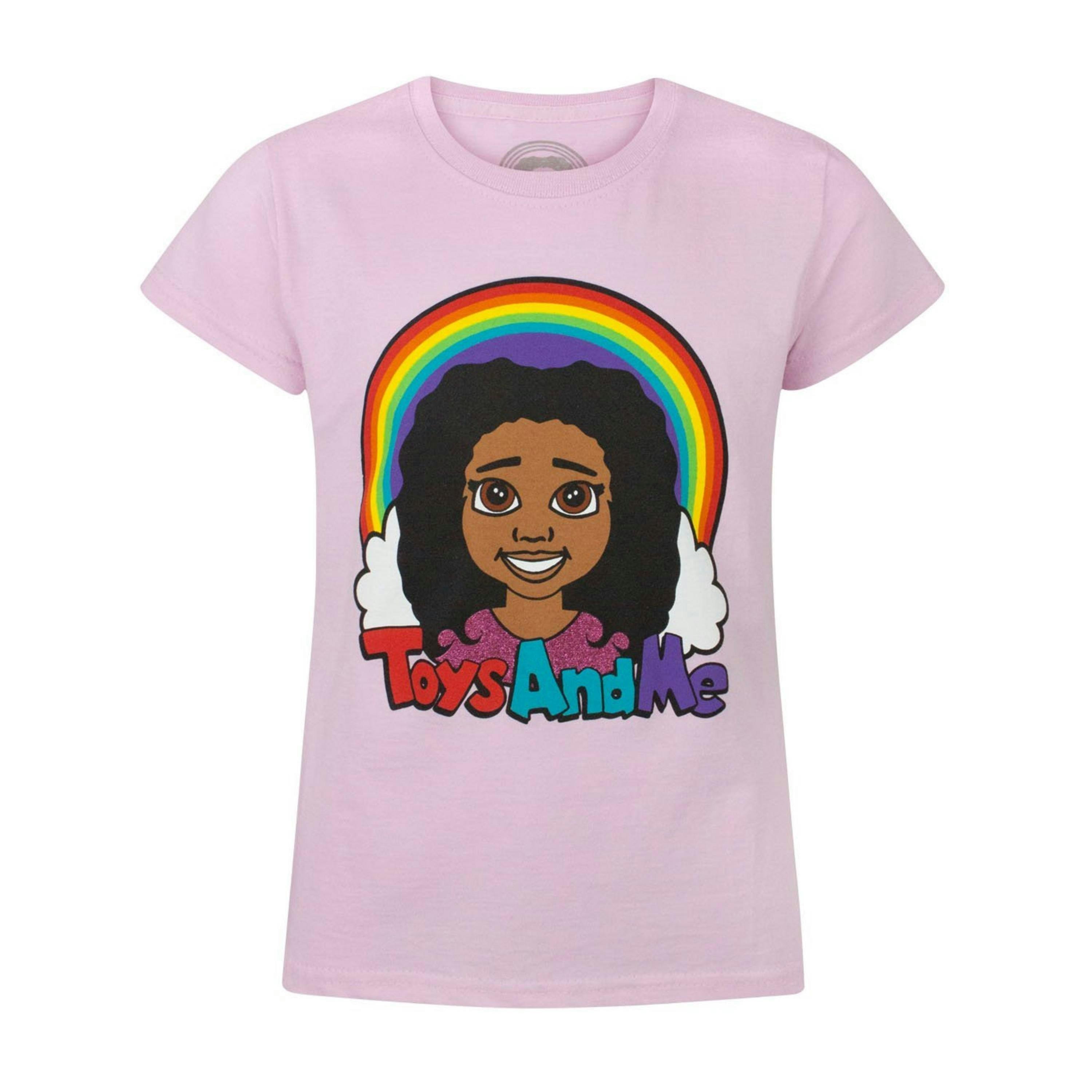 Disney Girls Pink Tiana Short Sleeved T-Shirt by Vanilla Underground , view 1 of 1