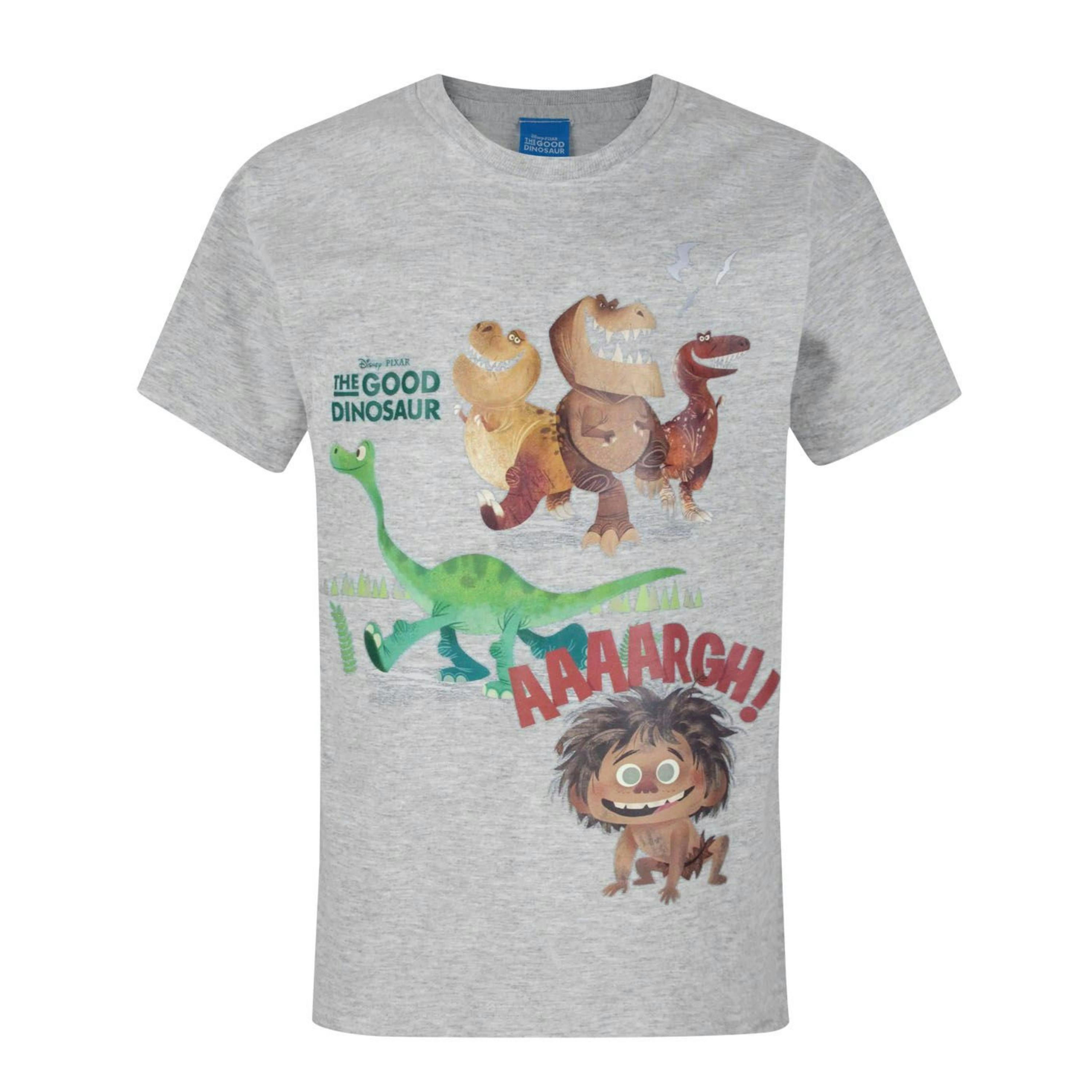 Disney Boys Grey The Good Dinosaur Short Sleeved T-Shirt by Vanilla Underground , view 1 of 1
