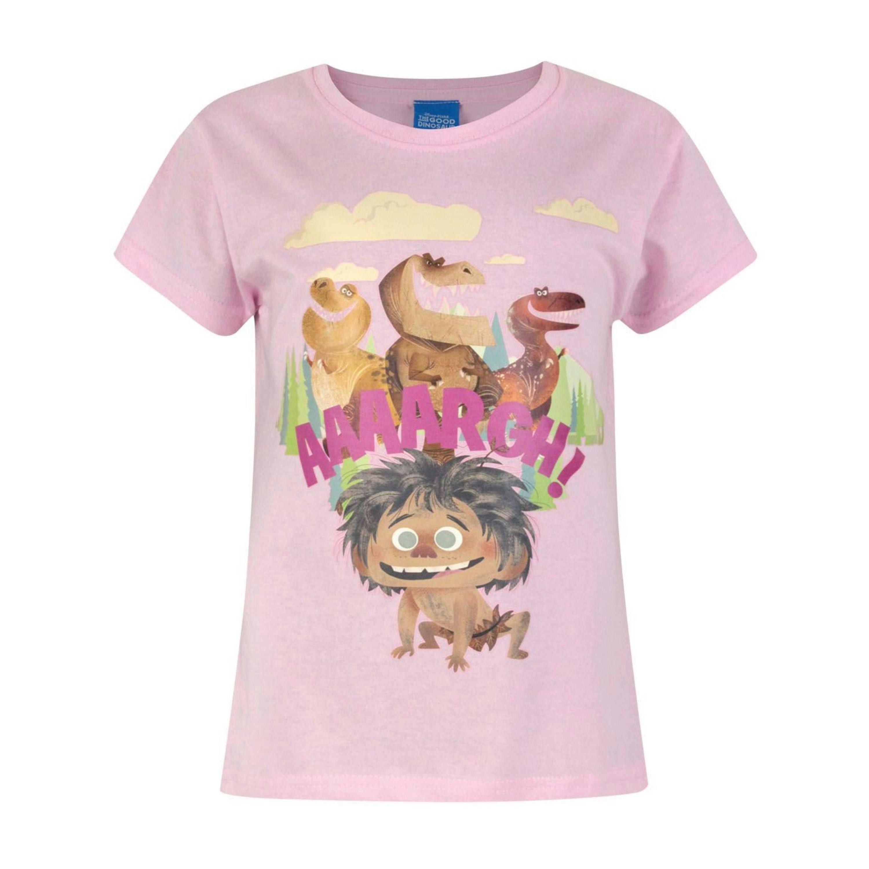 Disney Girls Pink Spot Short Sleeved T-Shirt by Vanilla Underground , view 1 of 2