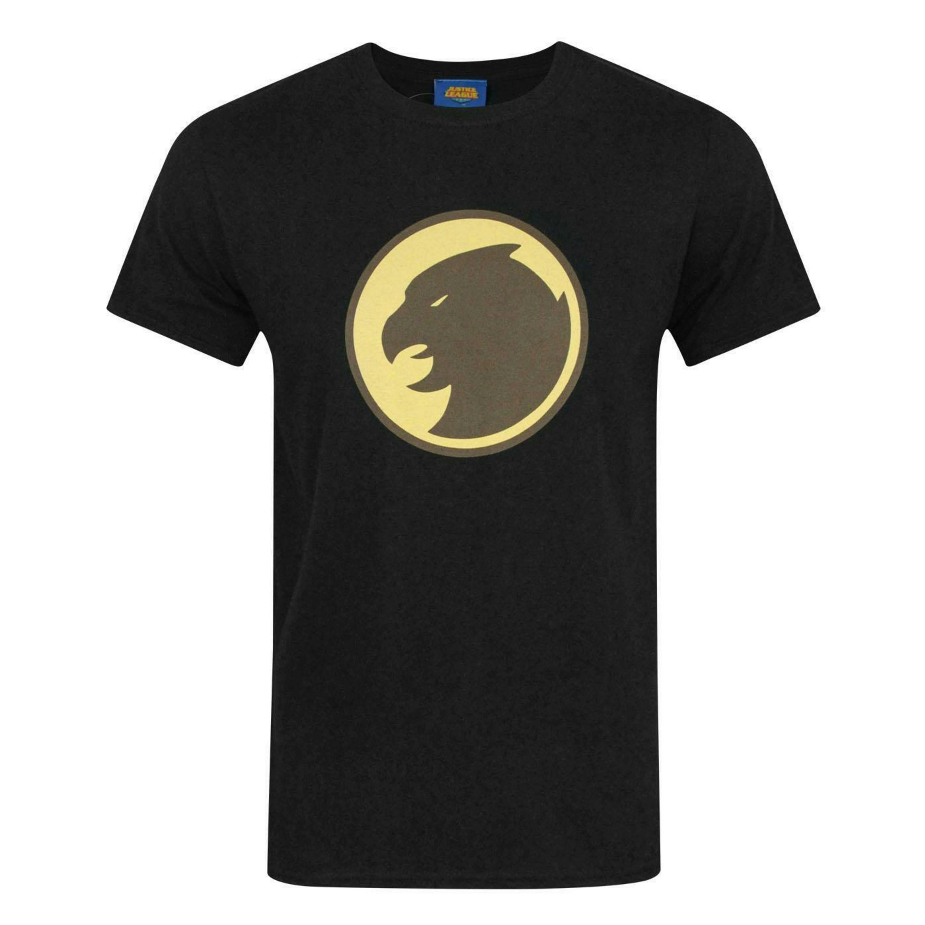 DC Comics Mens Black Hawkman Short Sleeved T-Shirt by Vanilla Underground , view 1 of 4
