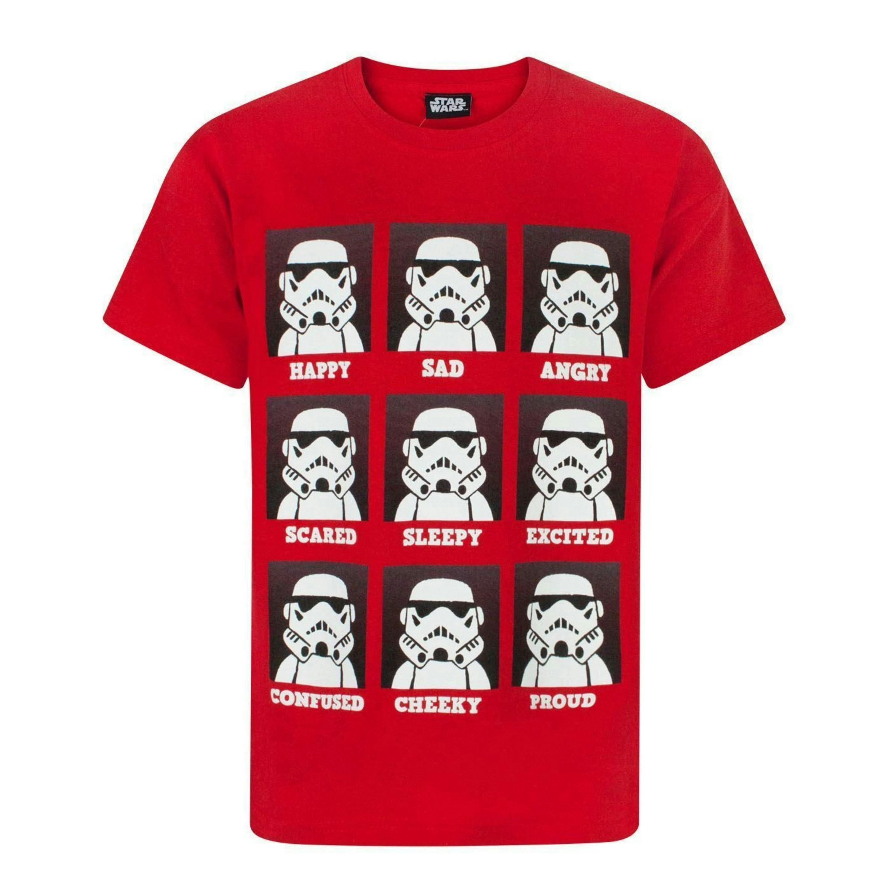 Star Wars Boys Red Short Sleeved T-Shirt by Vanilla Underground , view 1 of 1